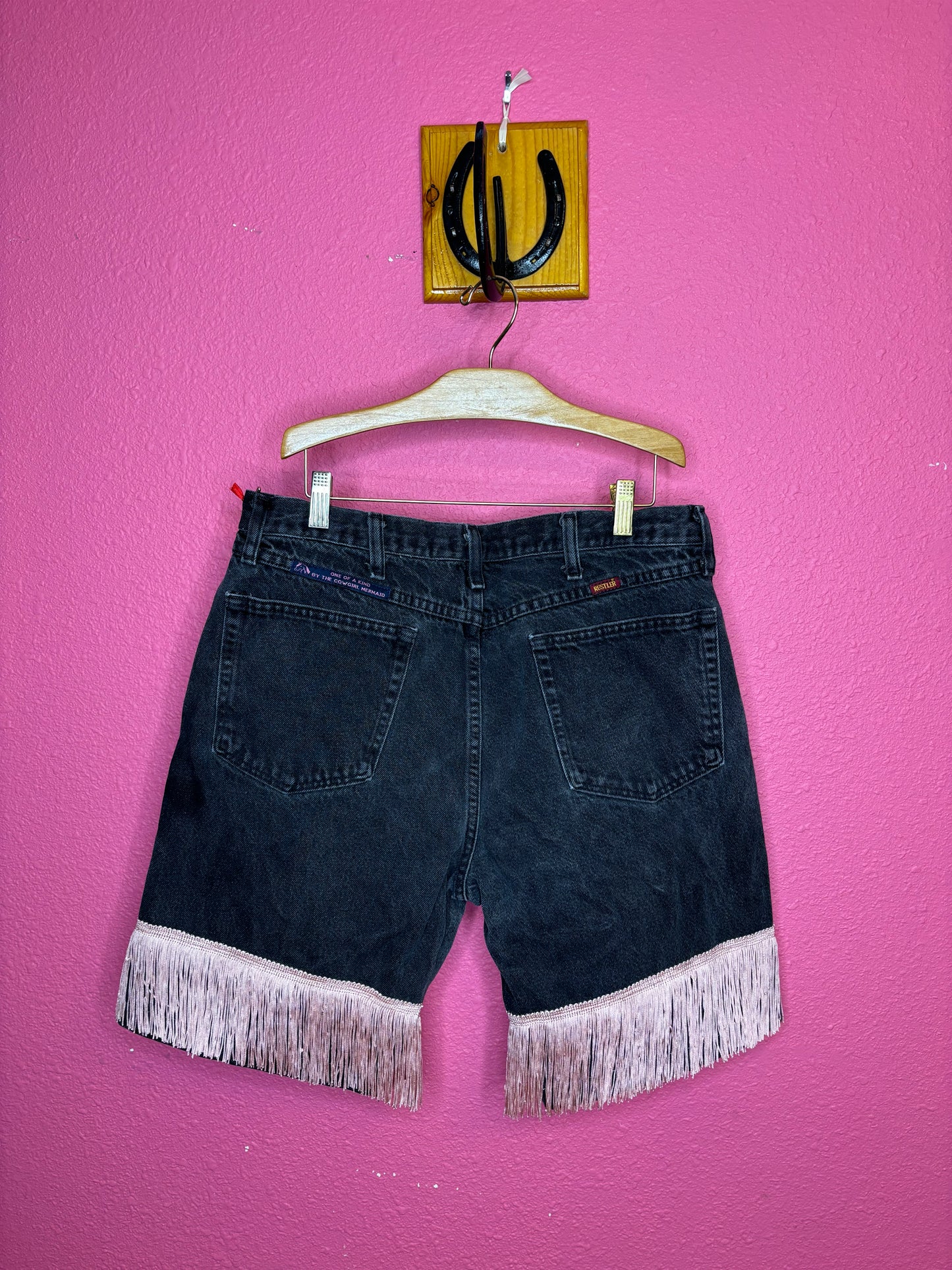 Black Pink Fringe