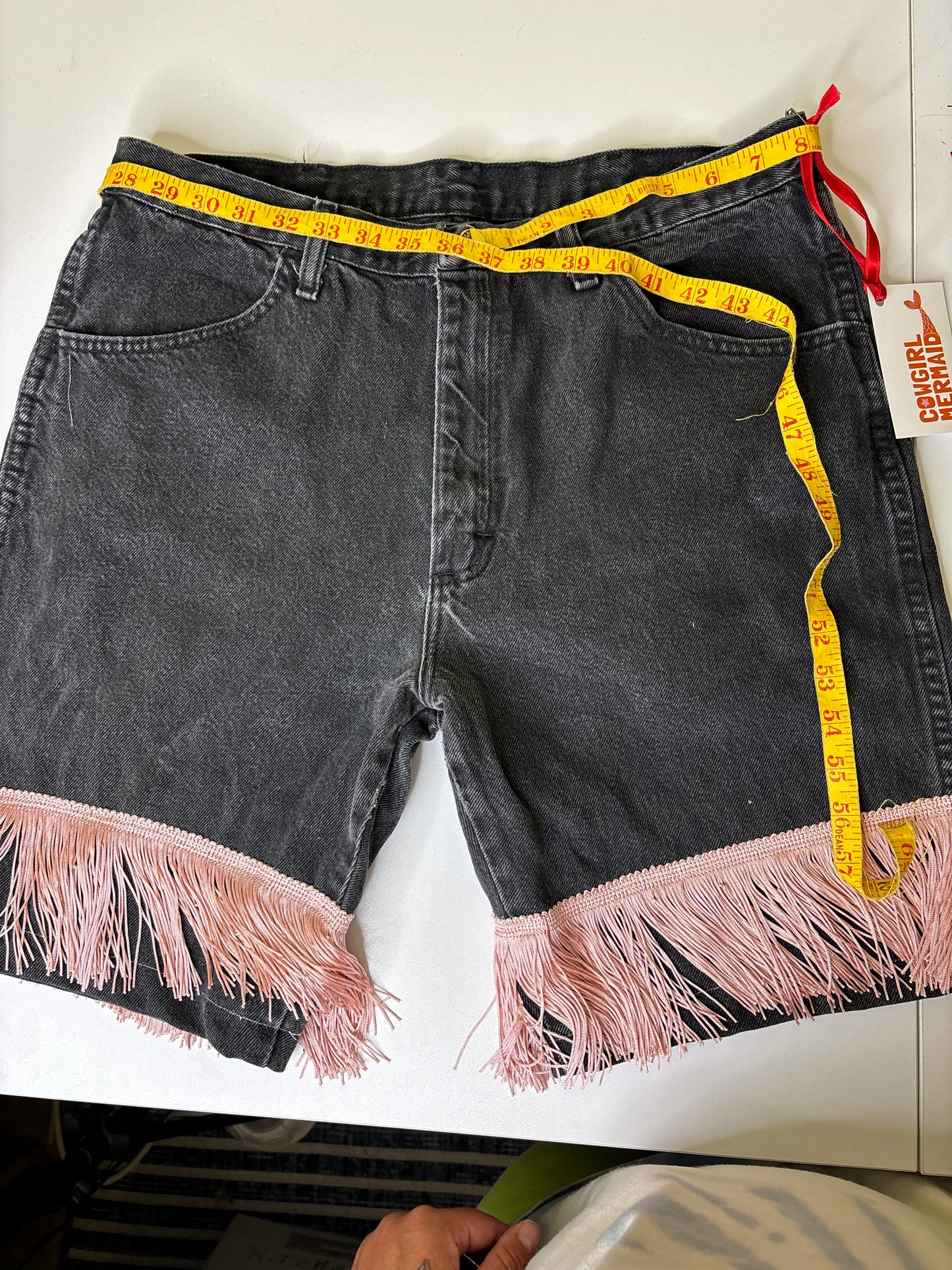 Black Pink Fringe
