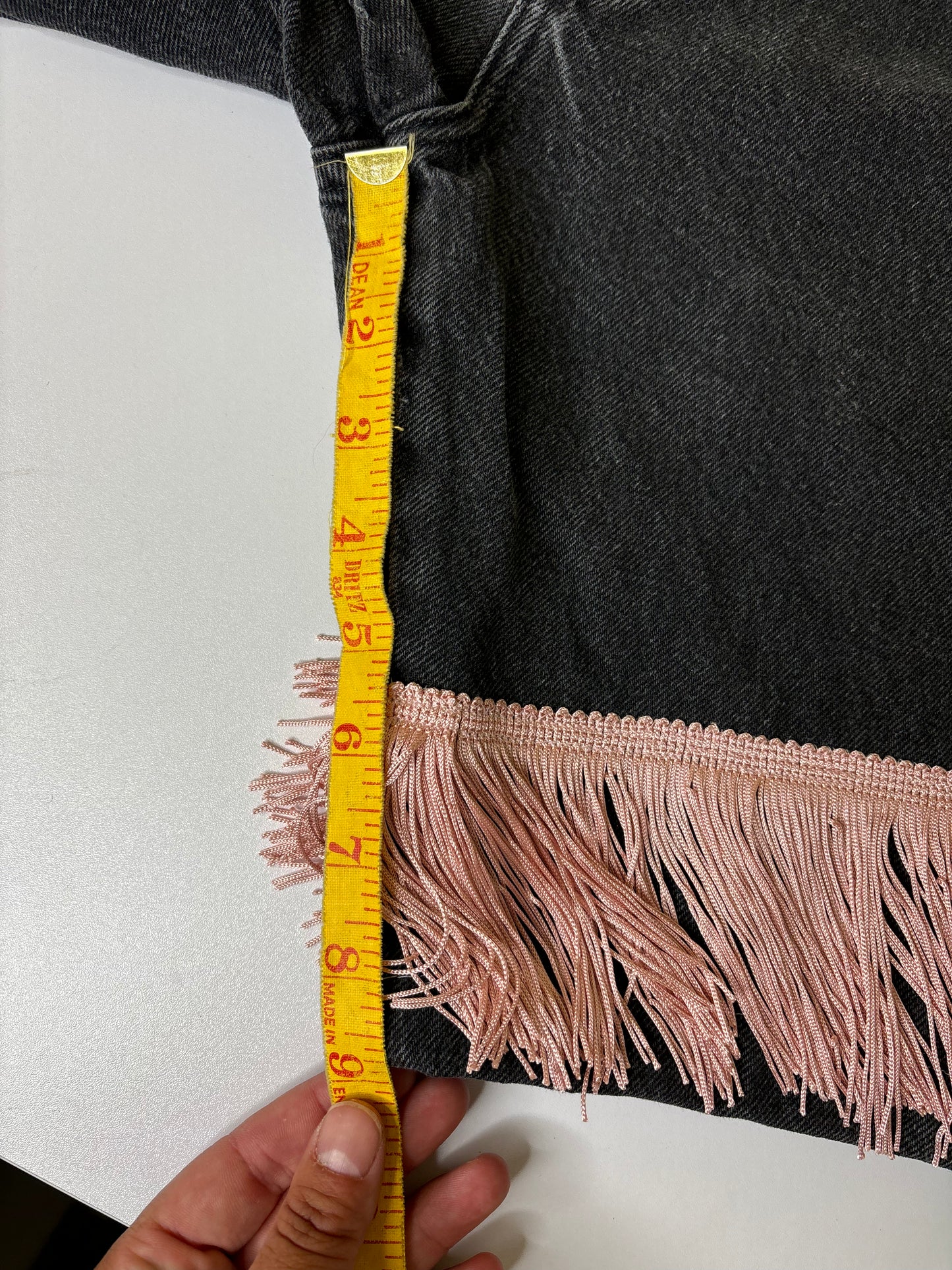 Black Pink Fringe