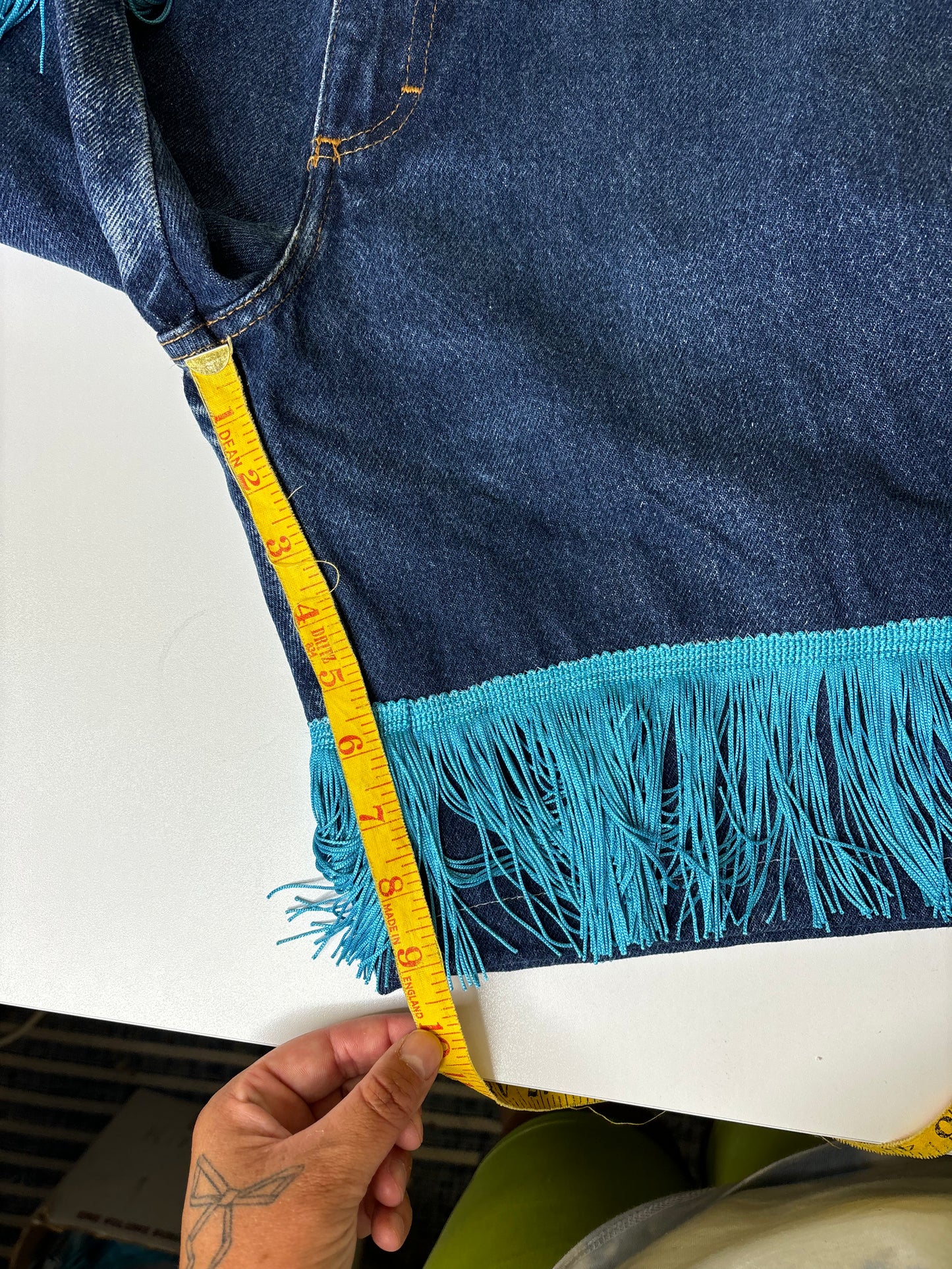 Indigo Turq Fringe