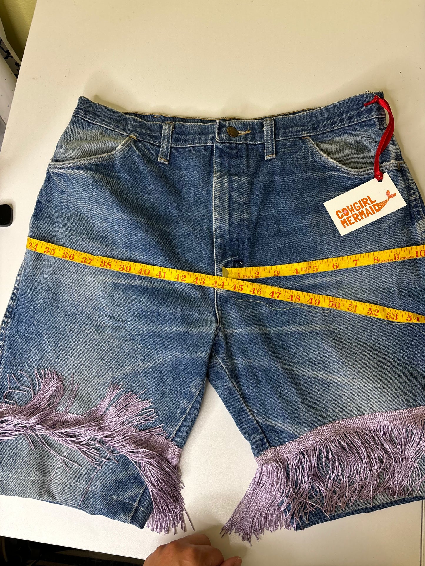 Mid Wash Lavender Fringe