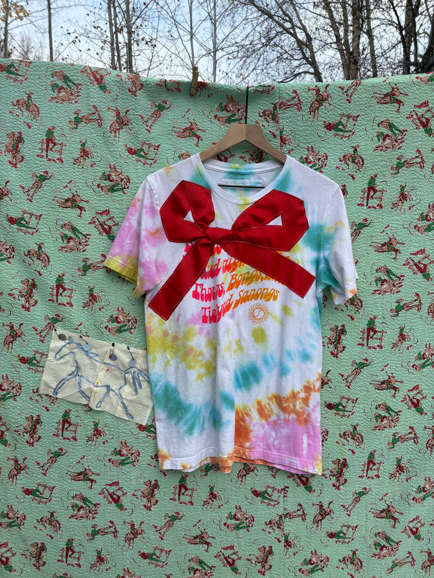 Tie Dye Bow Tee