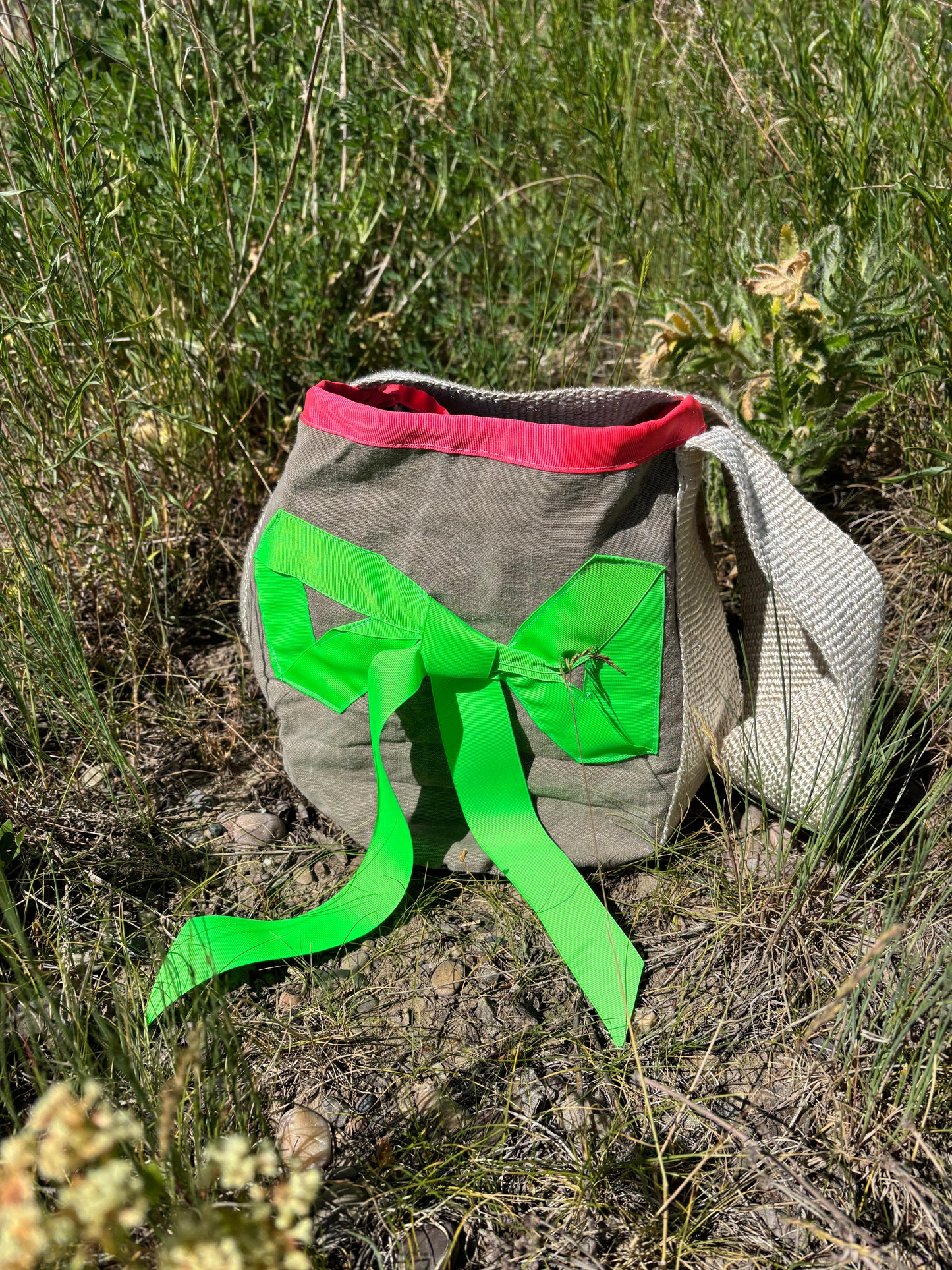Bow Bucket Bag