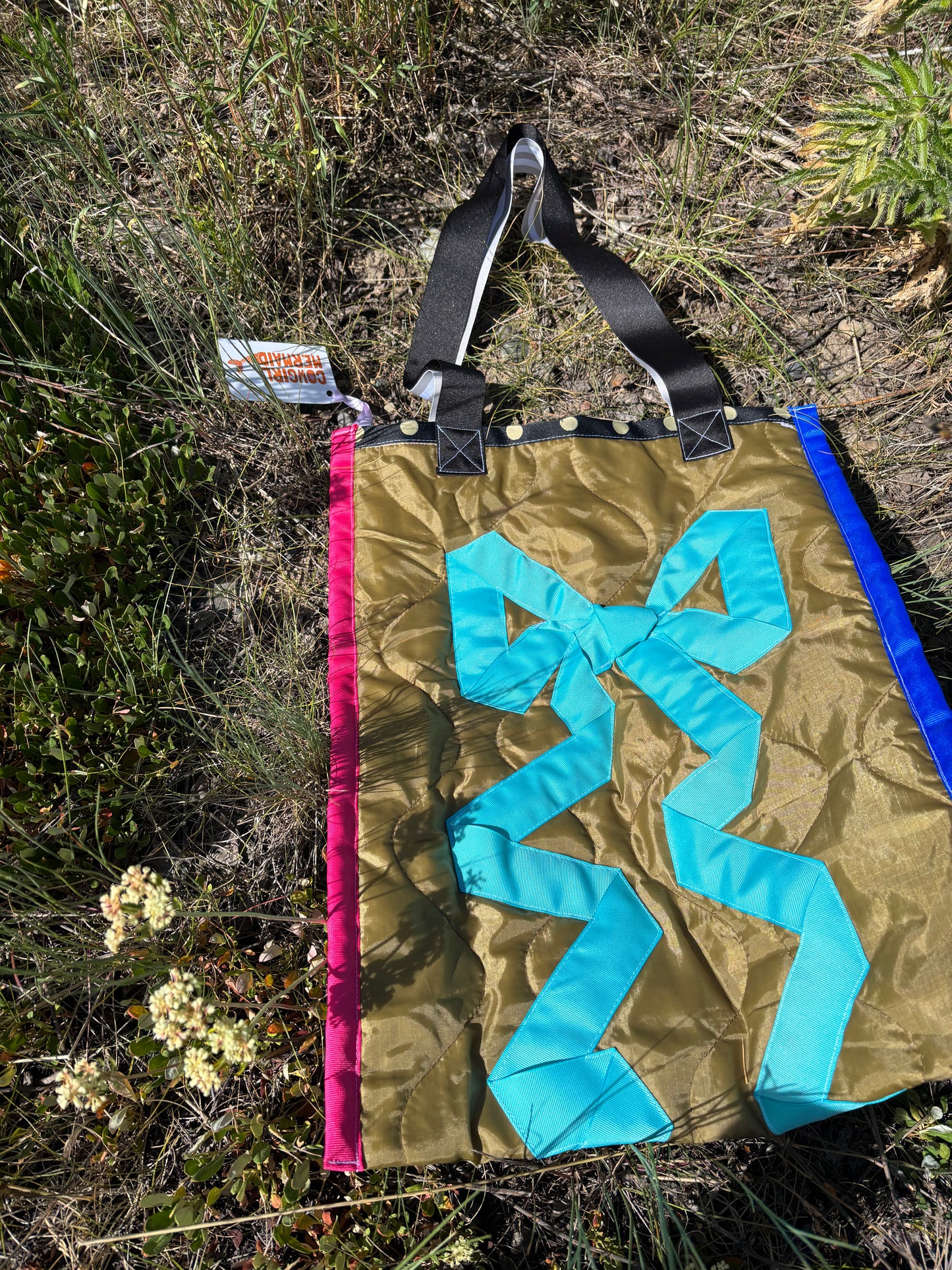 Bow Army Blanket Bag