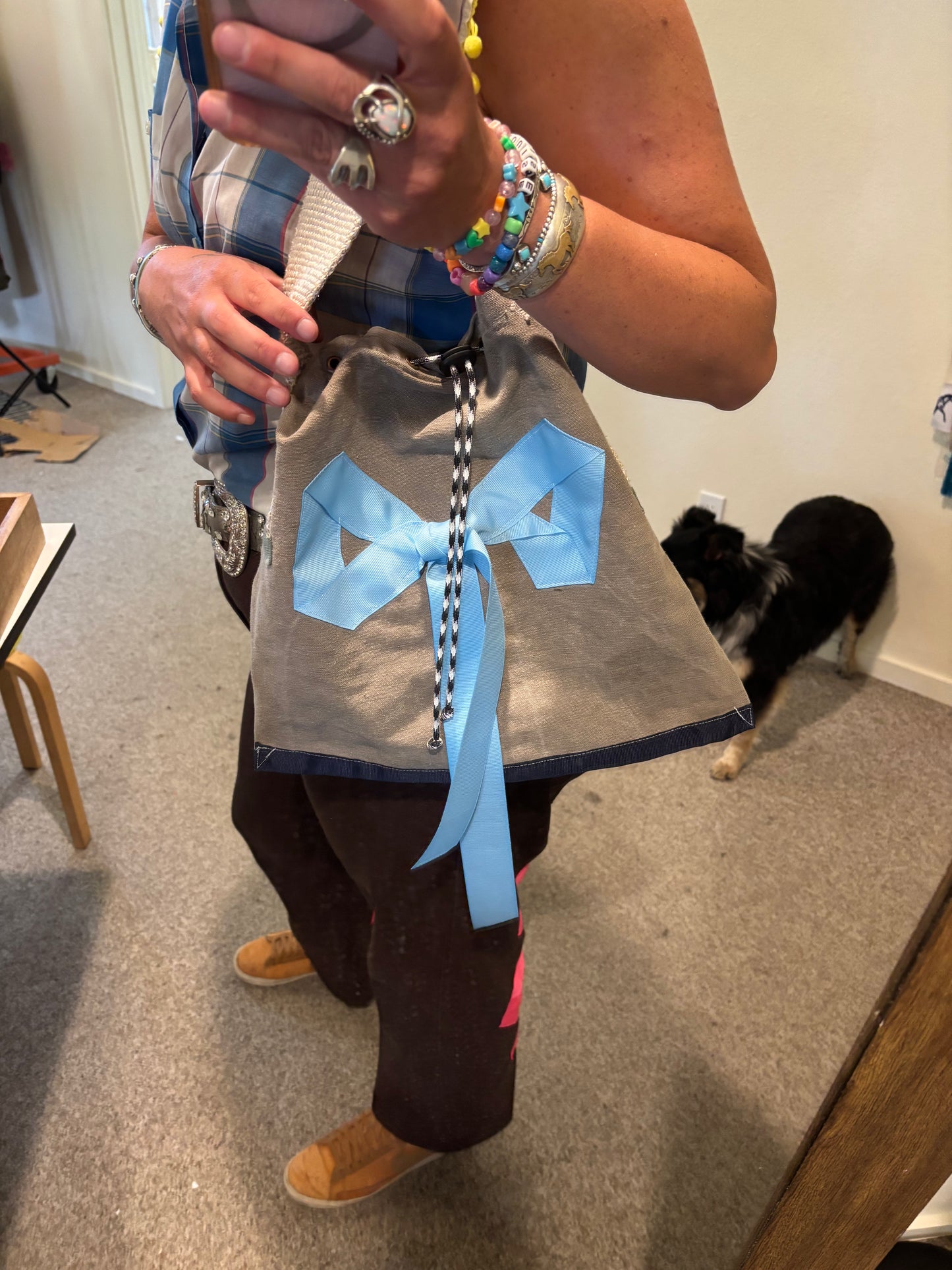 Bow Canvas Bag