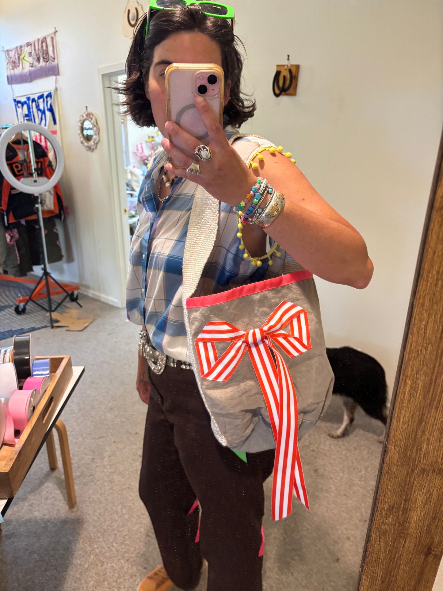 Bow Bucket Bag