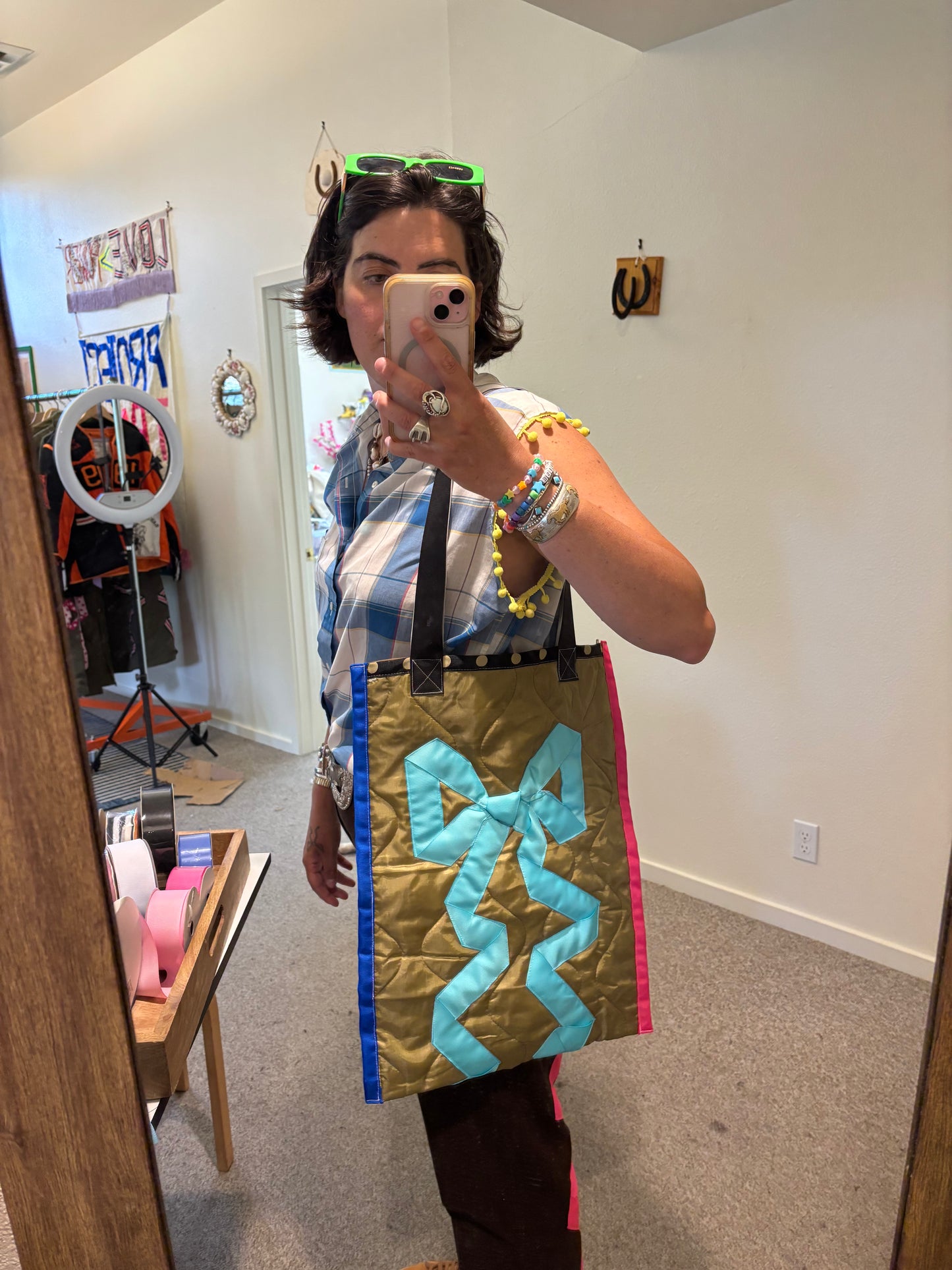 Bow Army Blanket Bag