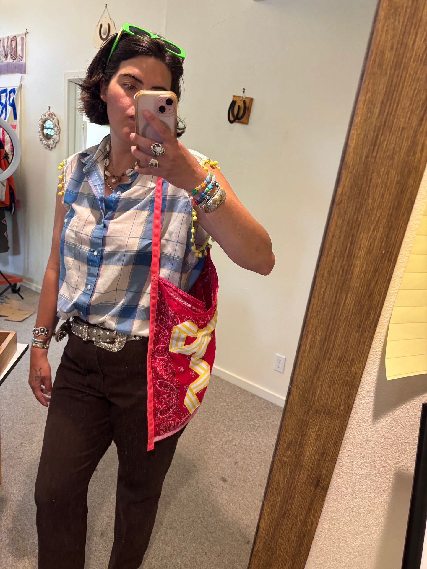 Bow Bandana Bag Red