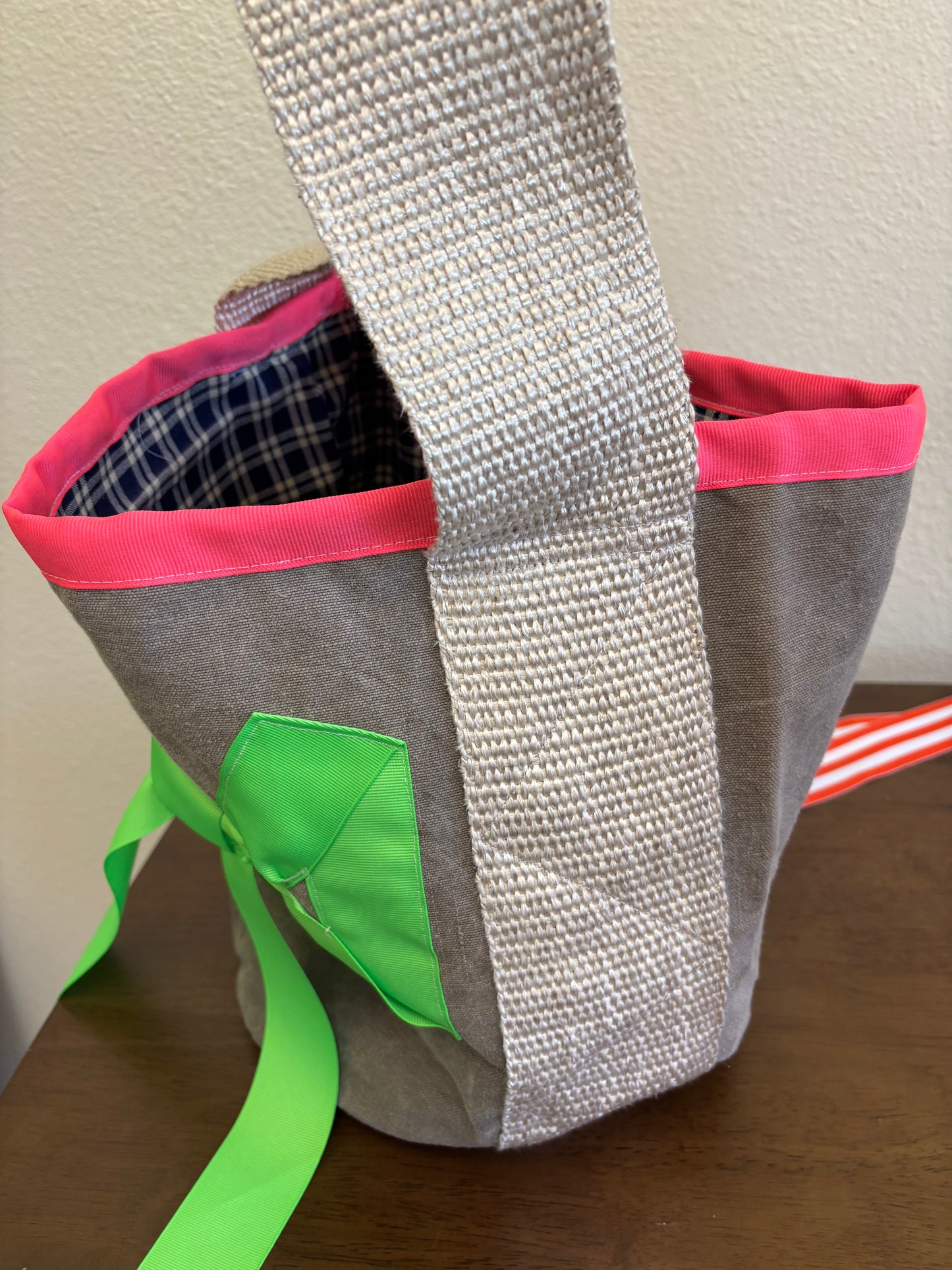 Bow Bucket Bag