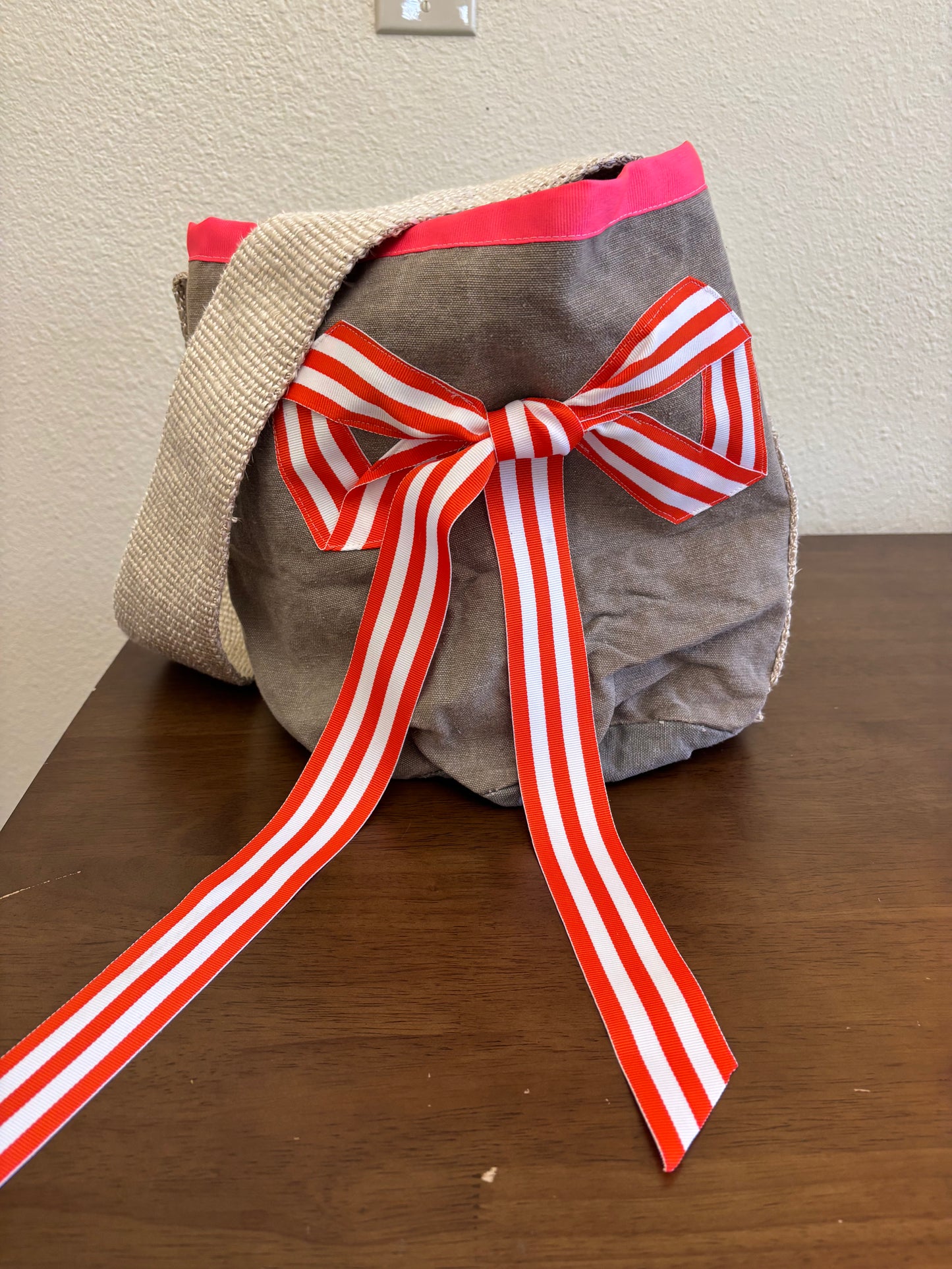 Bow Bucket Bag