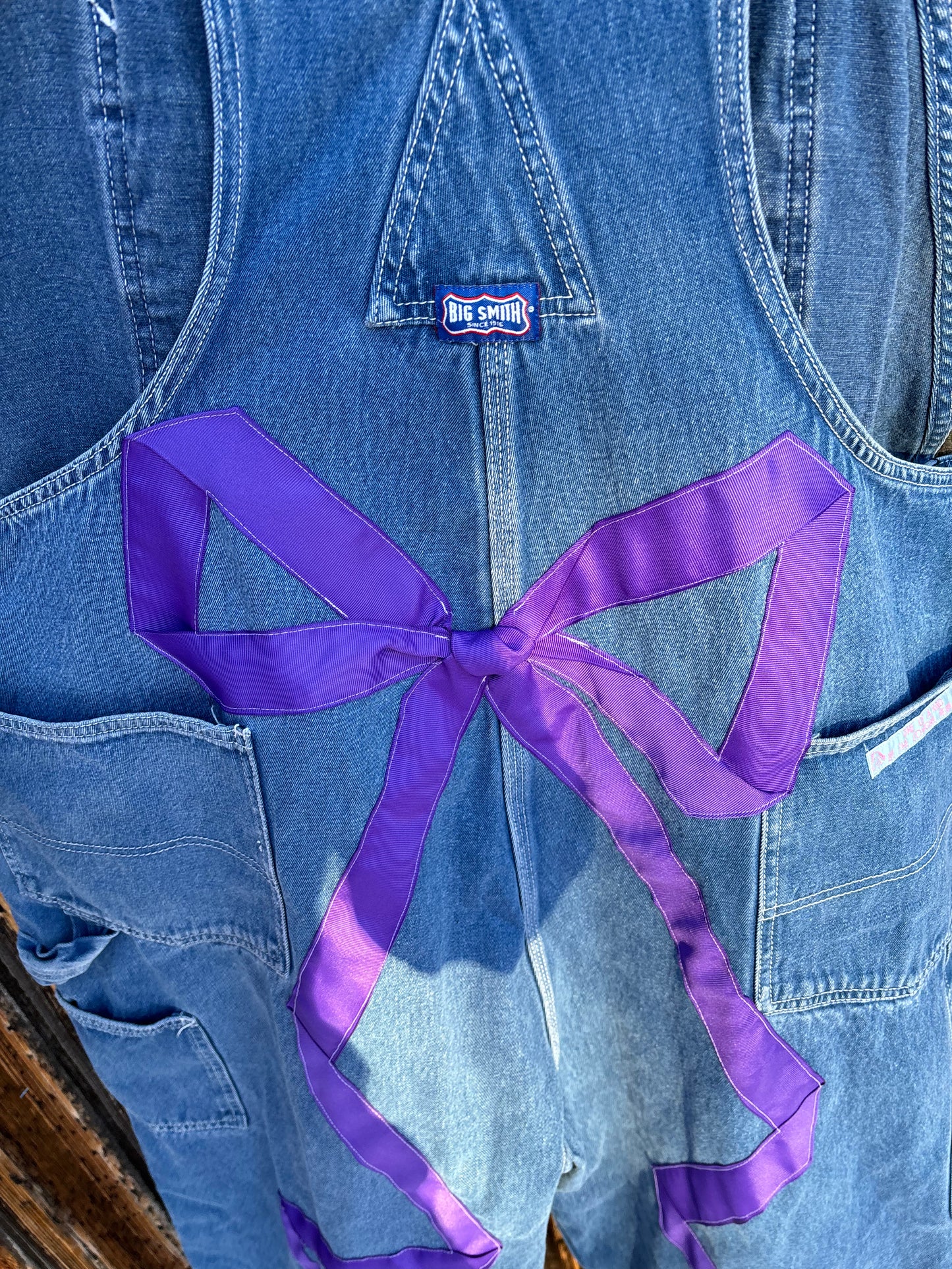 Bow-veralls Purple