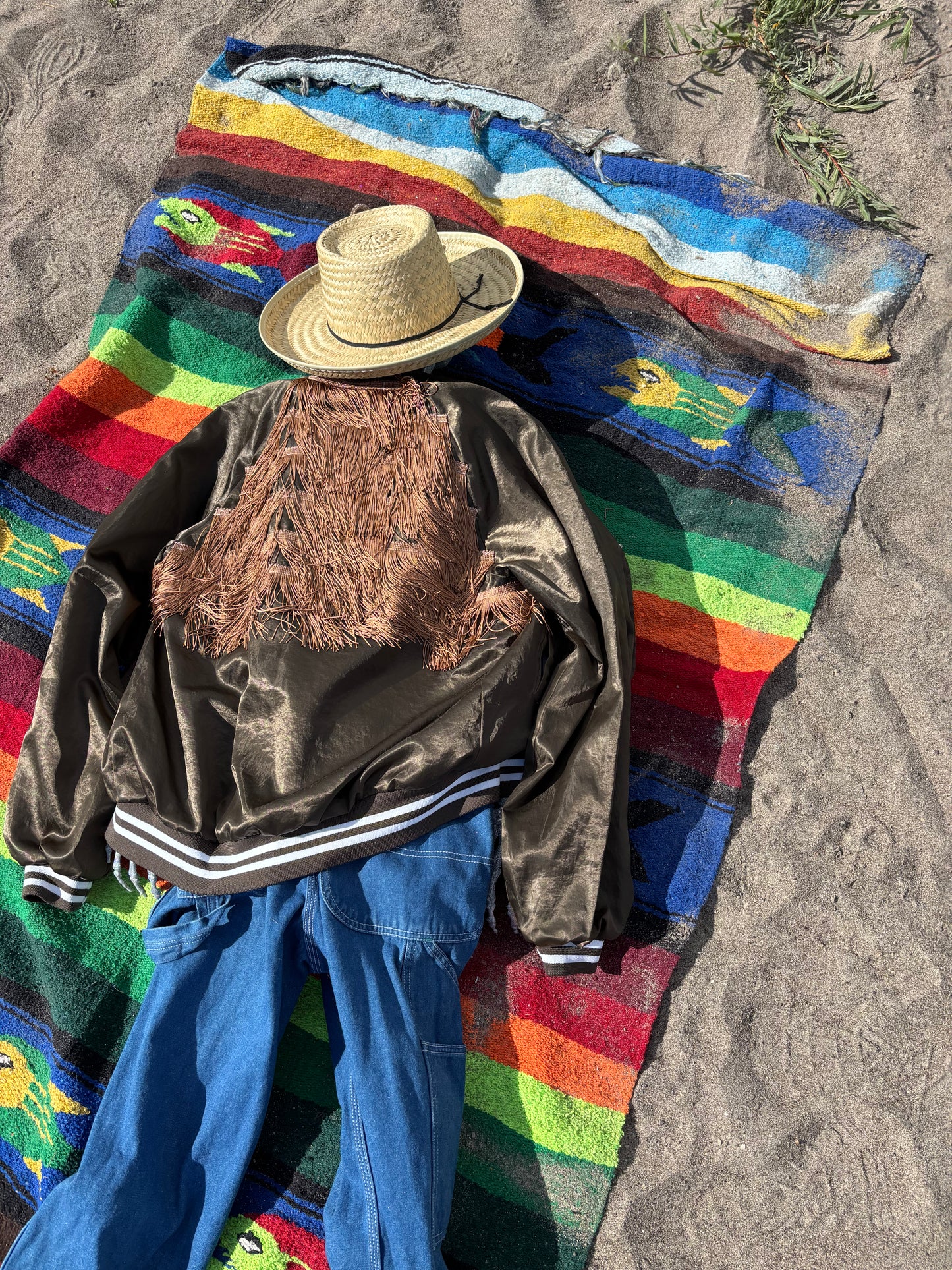 Fringe Bomber Jacket