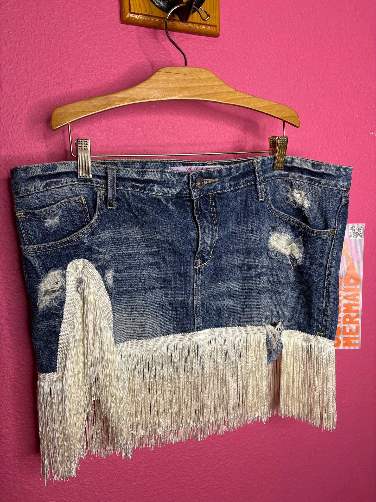 Mini Fringe Skirt