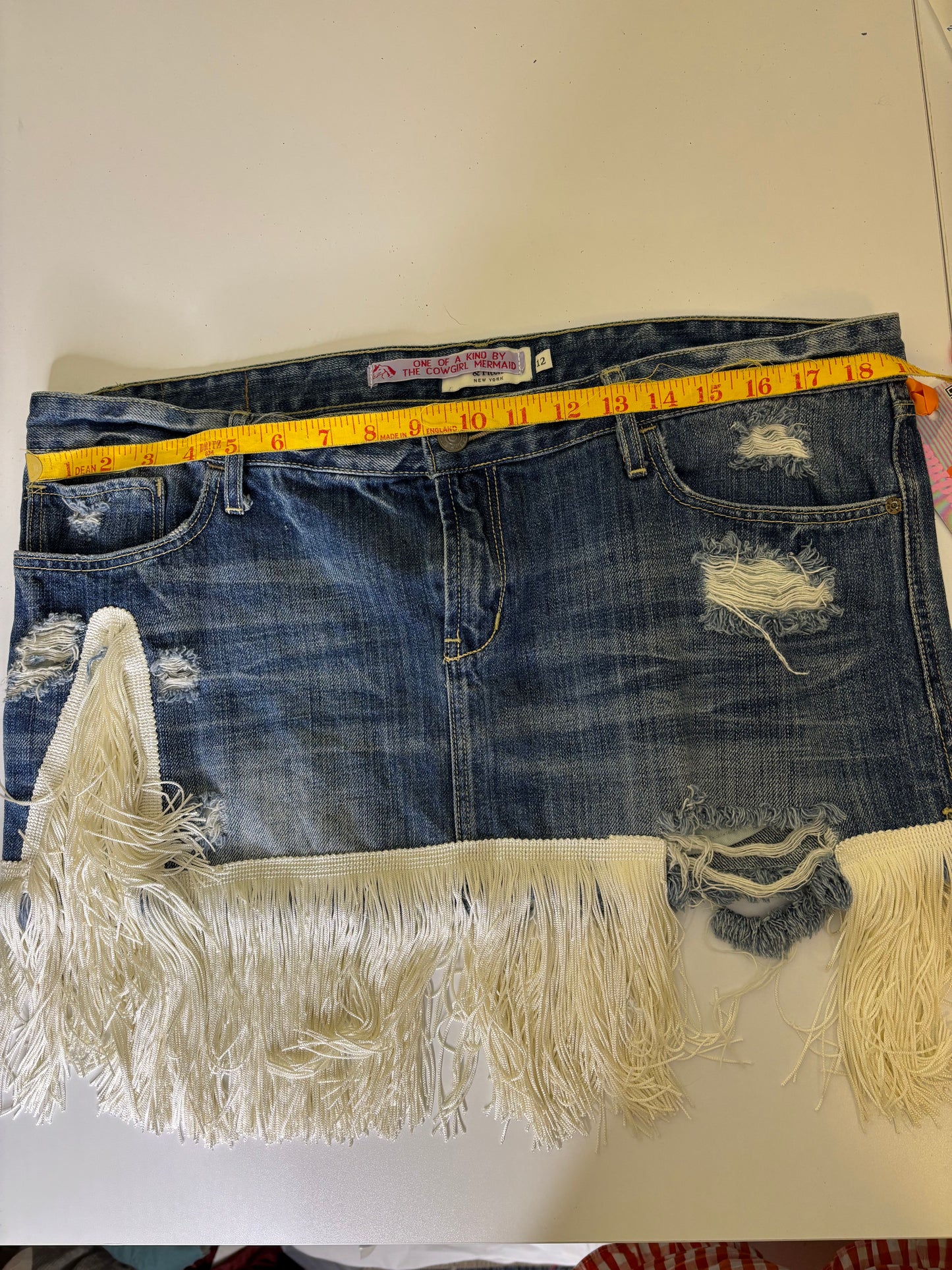 Mini Fringe Skirt
