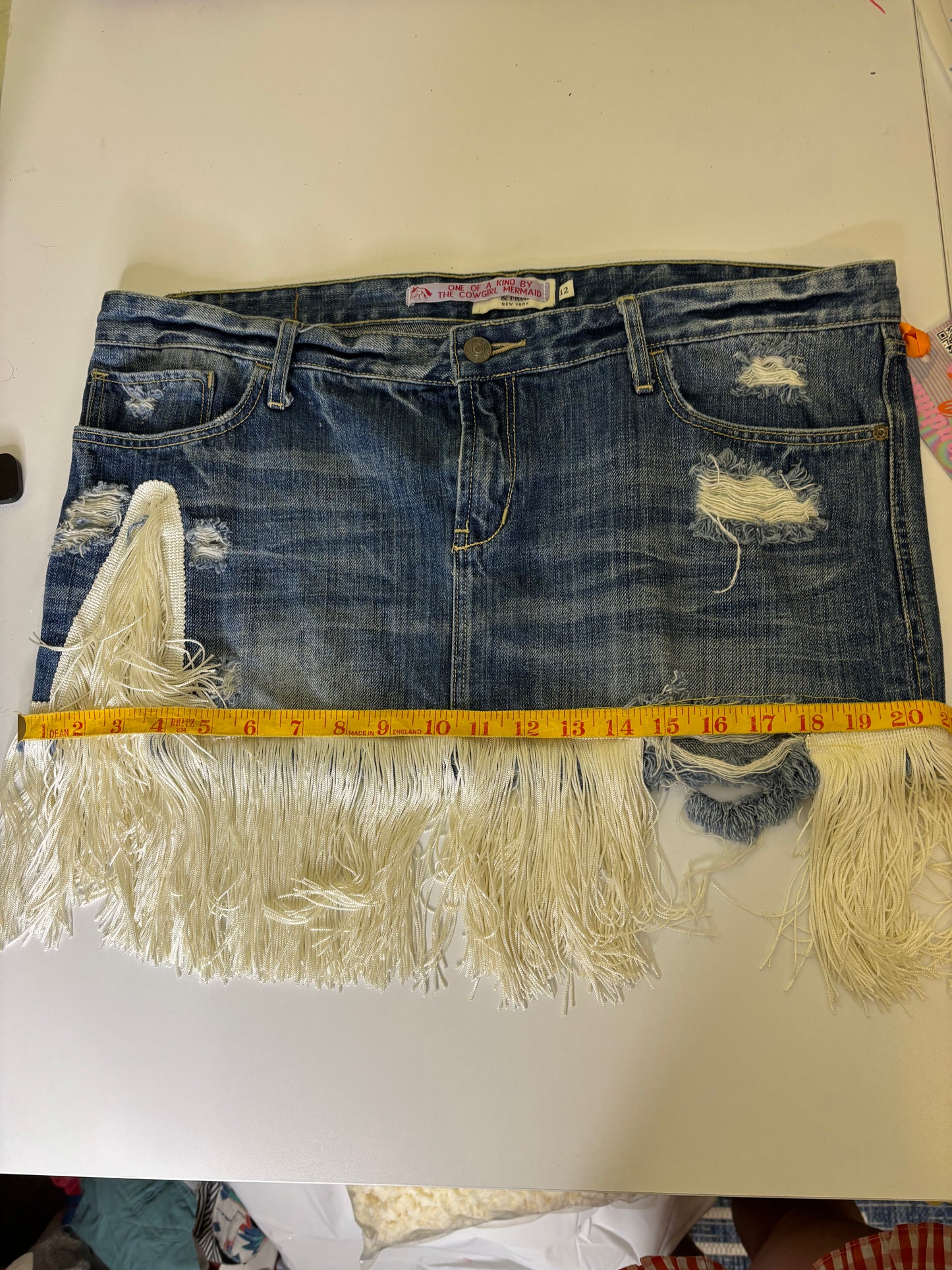Mini Fringe Skirt