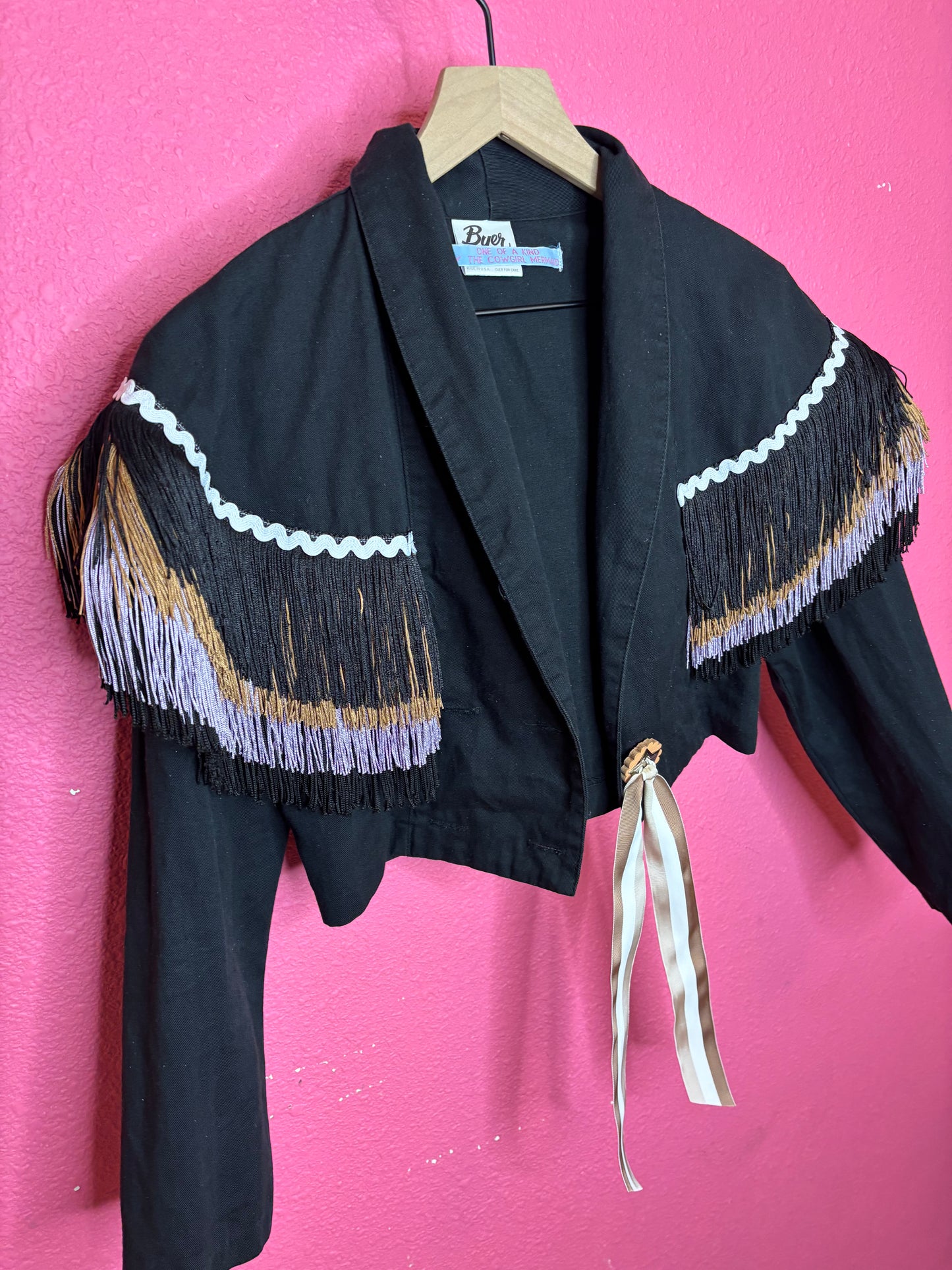 Fringe Bolero Jacket