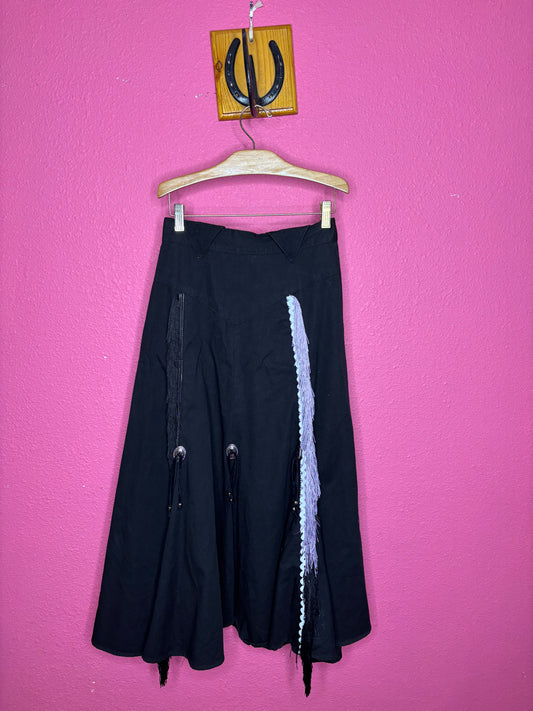 Fringe Western Skirt