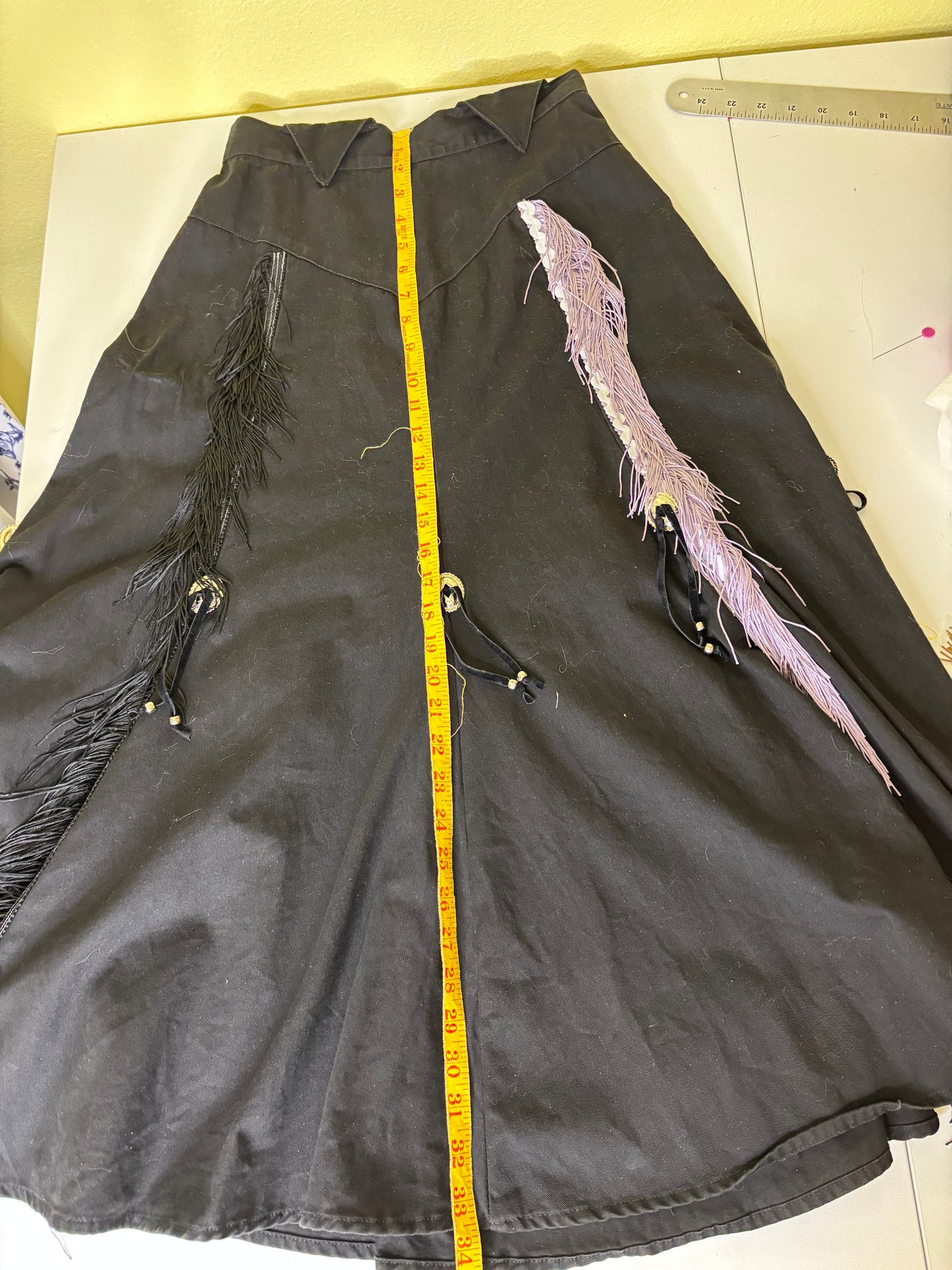 Fringe Western Skirt
