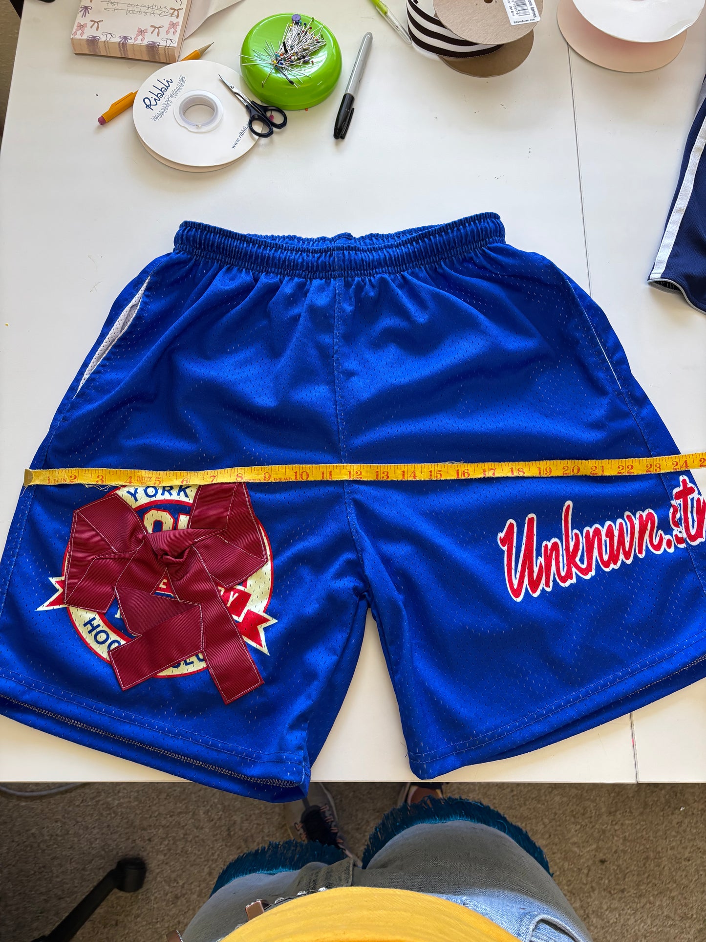Blue and Burgundy Team