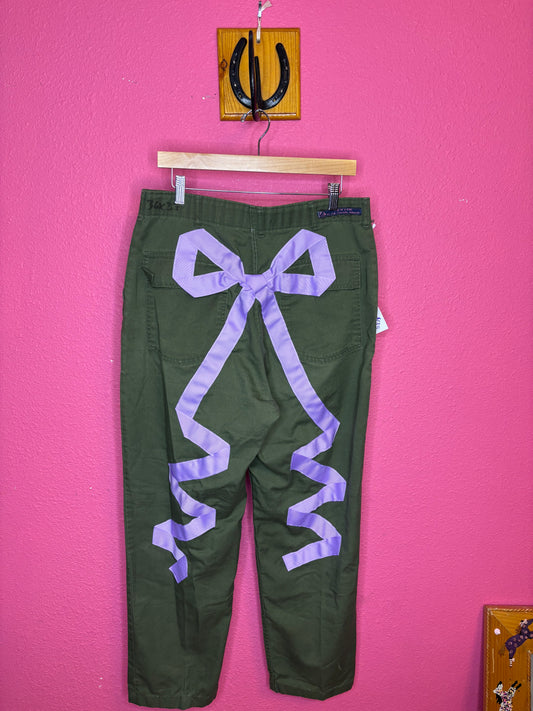 Bow Army Trousers