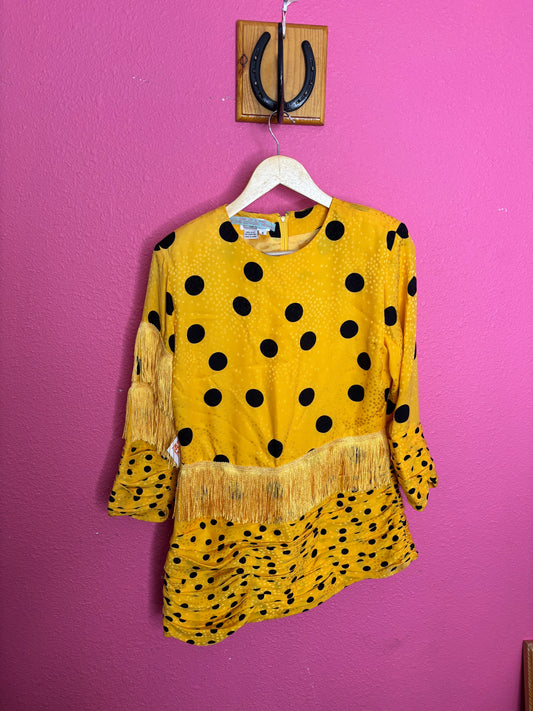 Fringe Dot Party Top/Dress