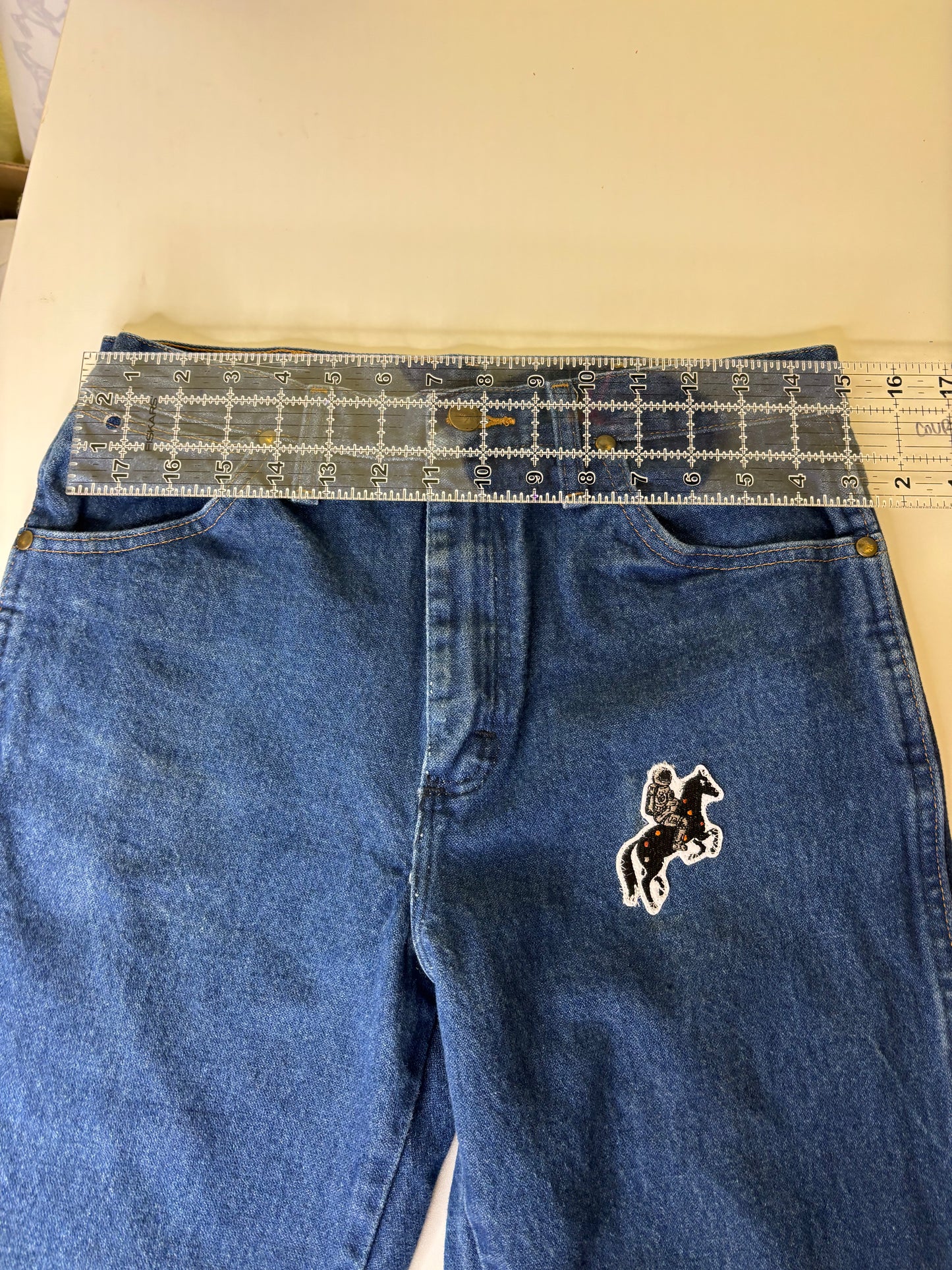 Bow Jeans Hot Pink