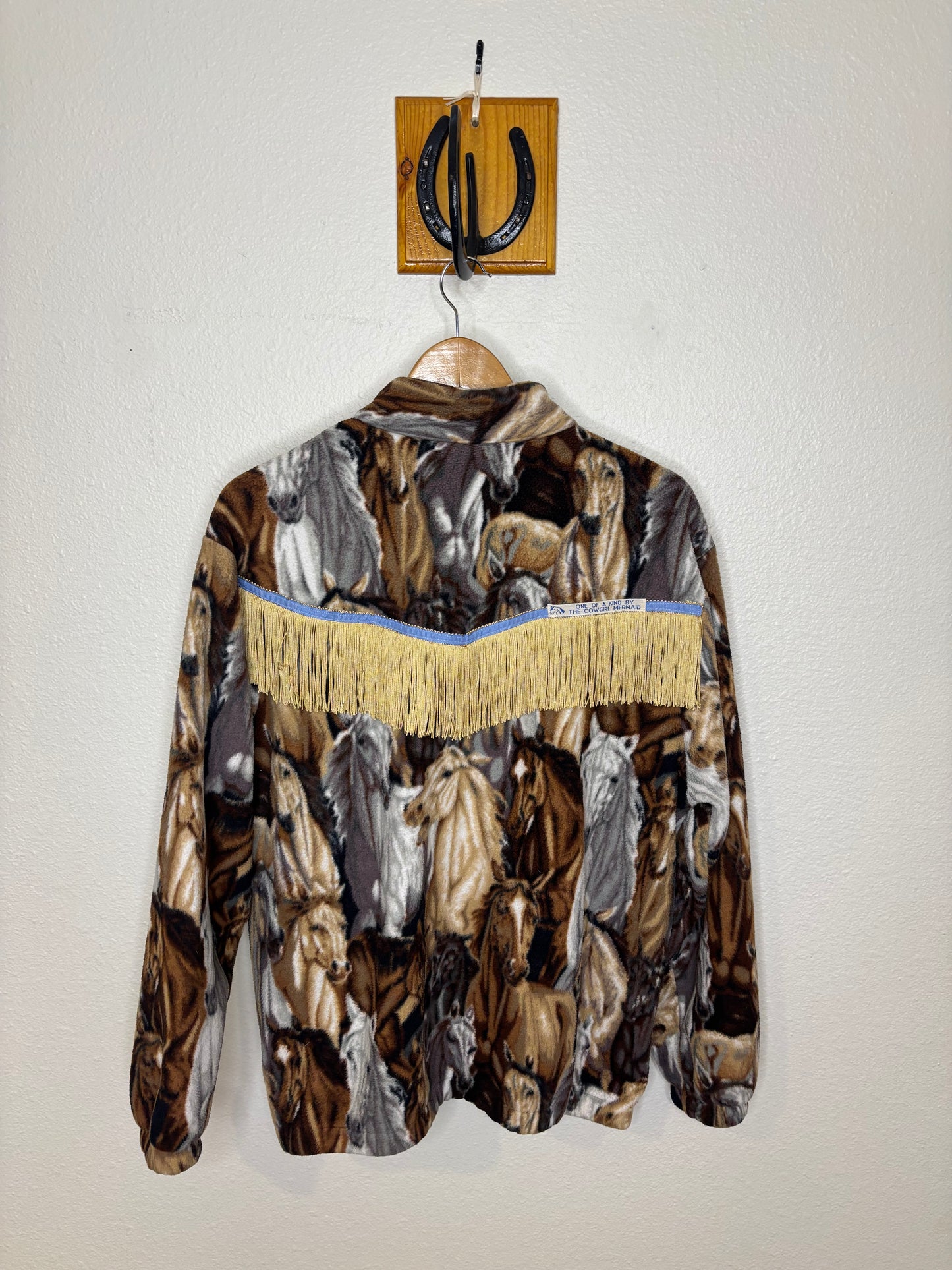 Fringe Horse Fleece