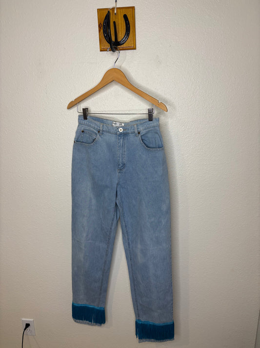 Fringe Jeans Turq