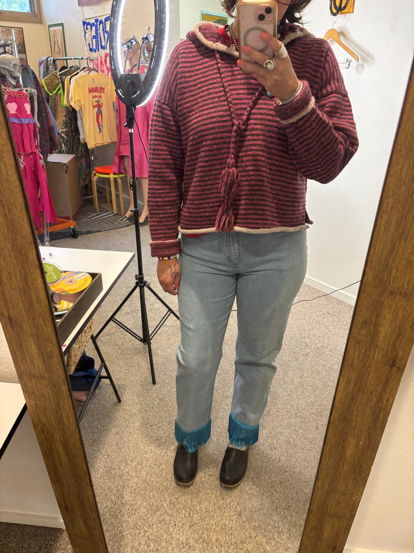 Fringe Jeans Turq