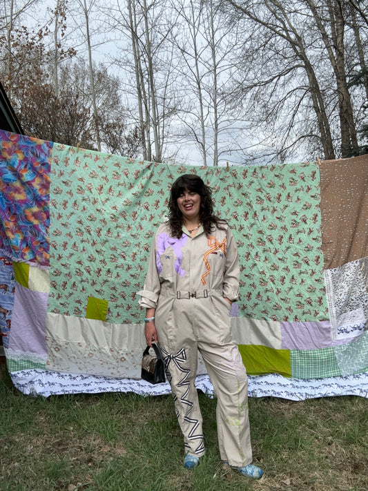 Bow Paint Jumpsuit