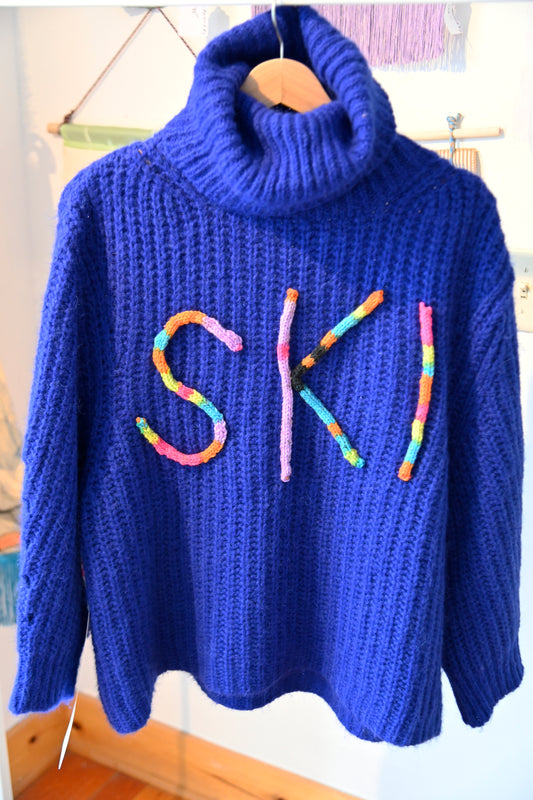 Ski sweater Colbalt Blue