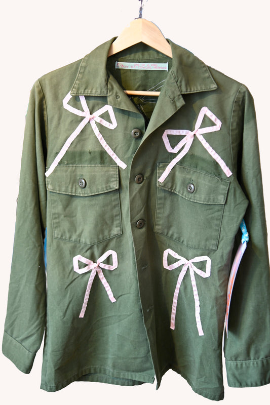 Bow Vintage Army Jacket