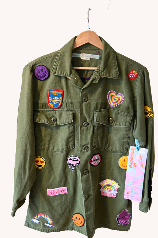 Patch Vintage Army Jacket