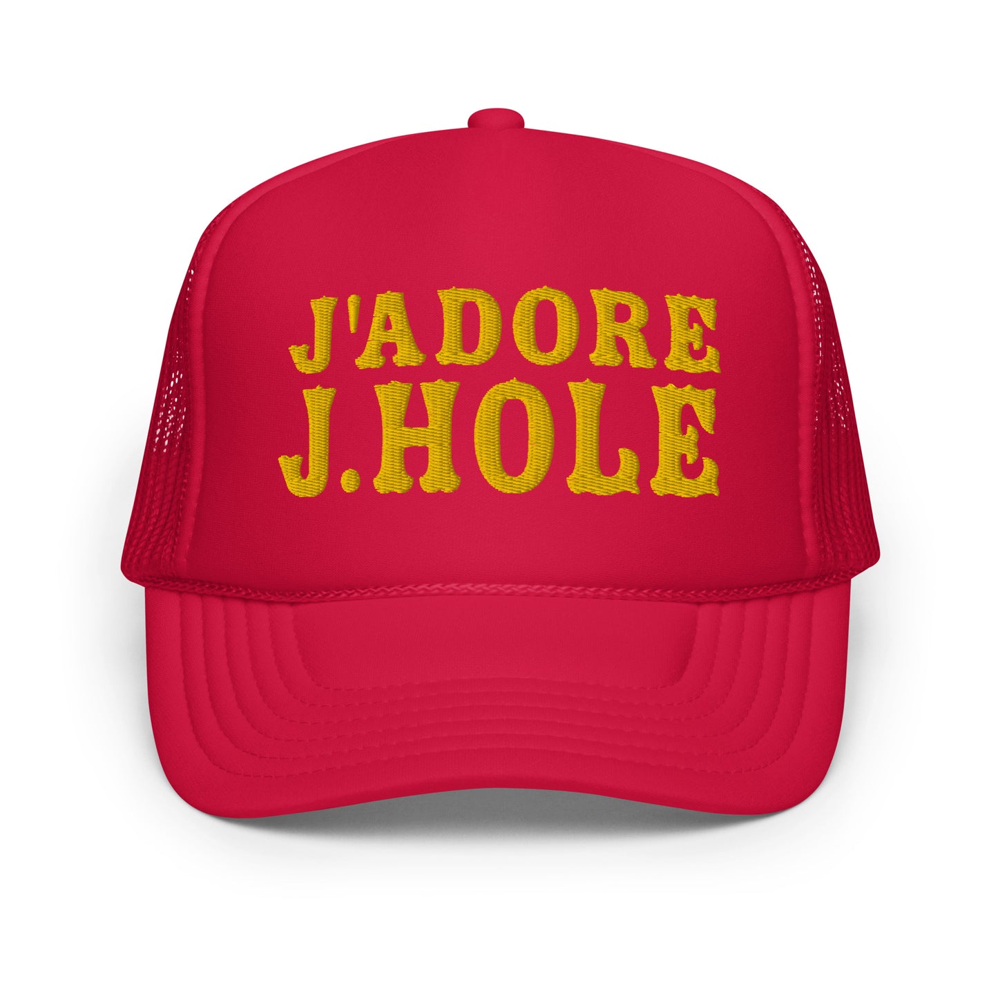 J'adore J.hole Foam trucker hat