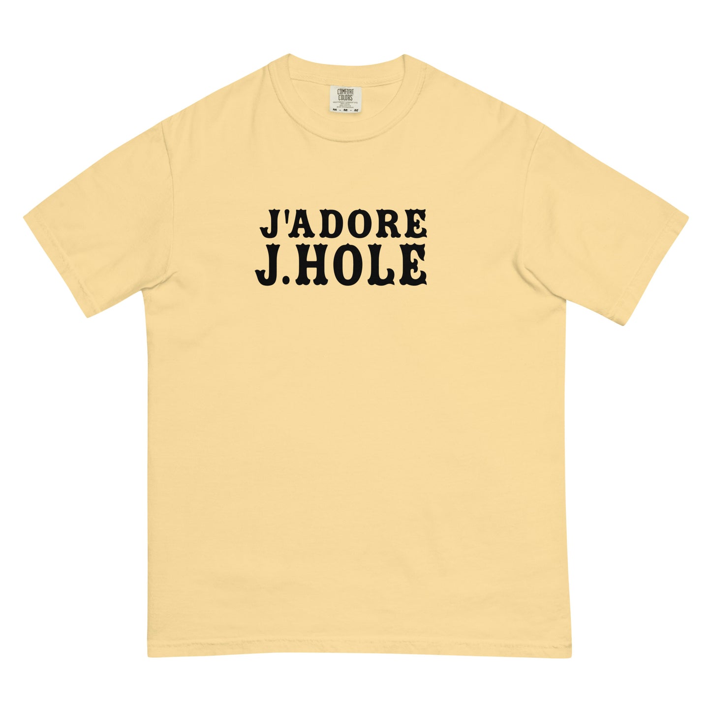 J'dore J.hole Unisex garment-dyed heavyweight t-shirt