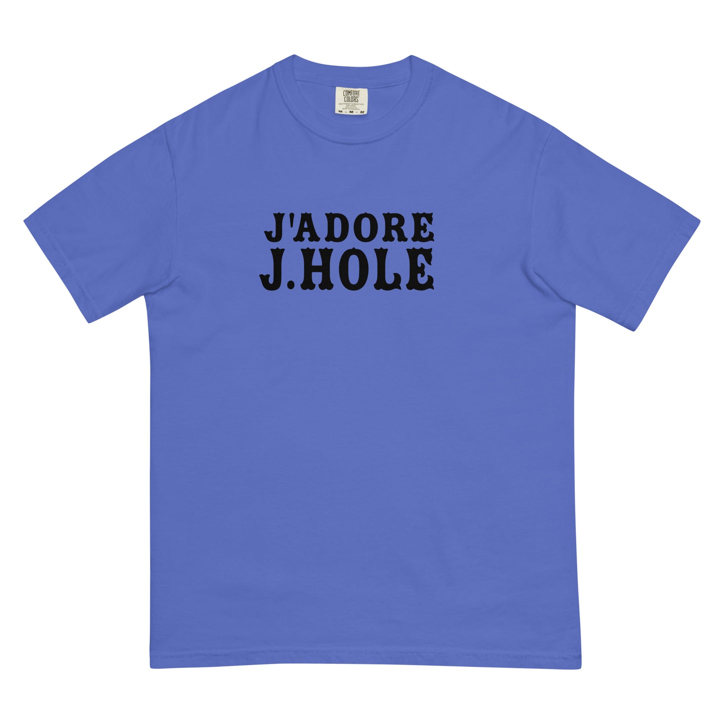 J'dore J.hole Unisex garment-dyed heavyweight t-shirt