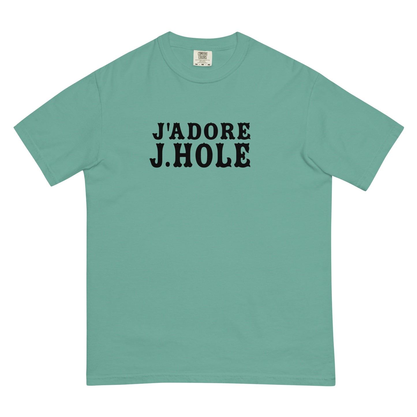 J'dore J.hole Unisex garment-dyed heavyweight t-shirt