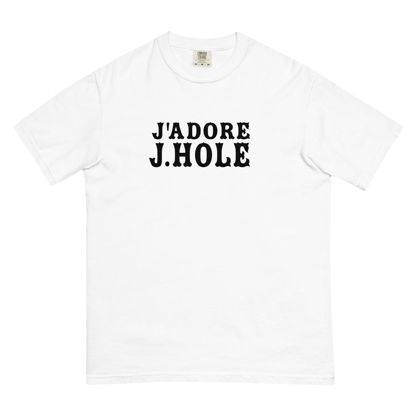 J'dore J.hole Unisex garment-dyed heavyweight t-shirt