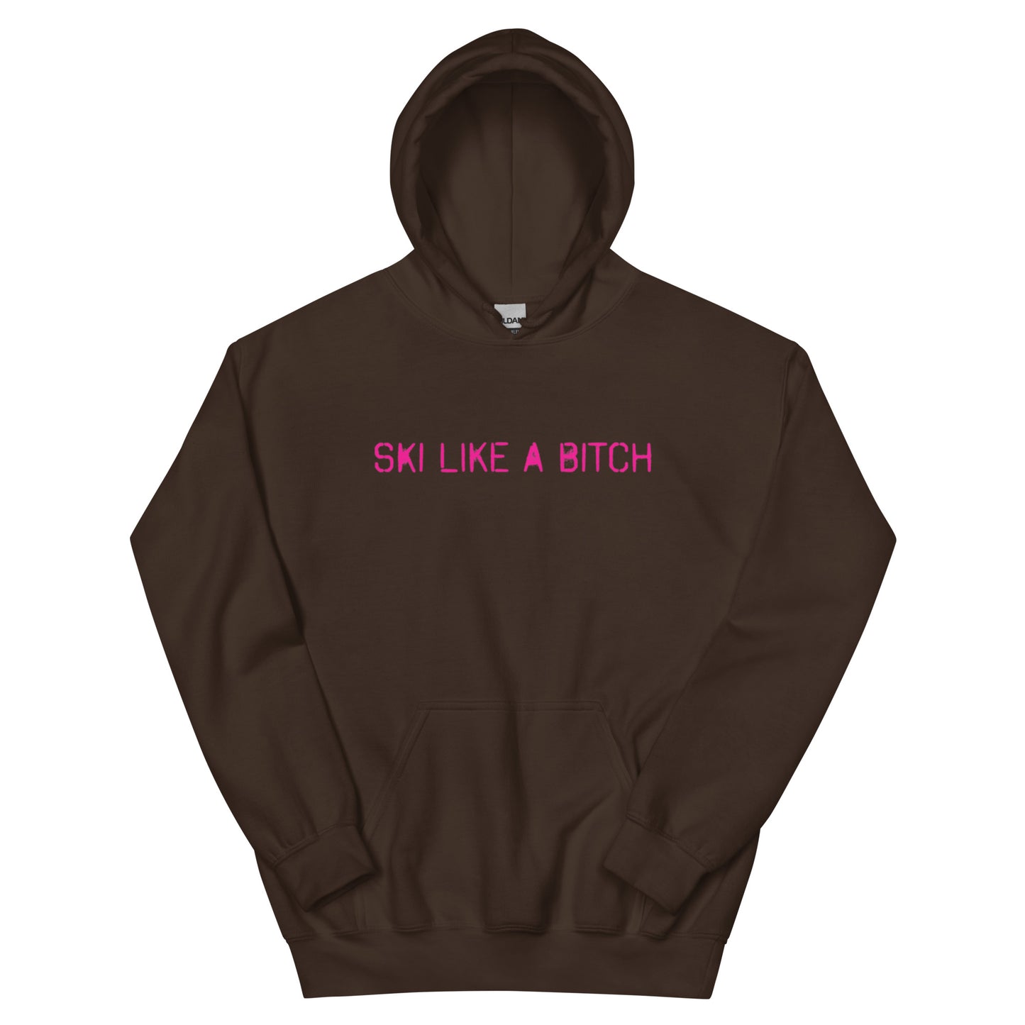 Ski Like A Bitch Hoodie