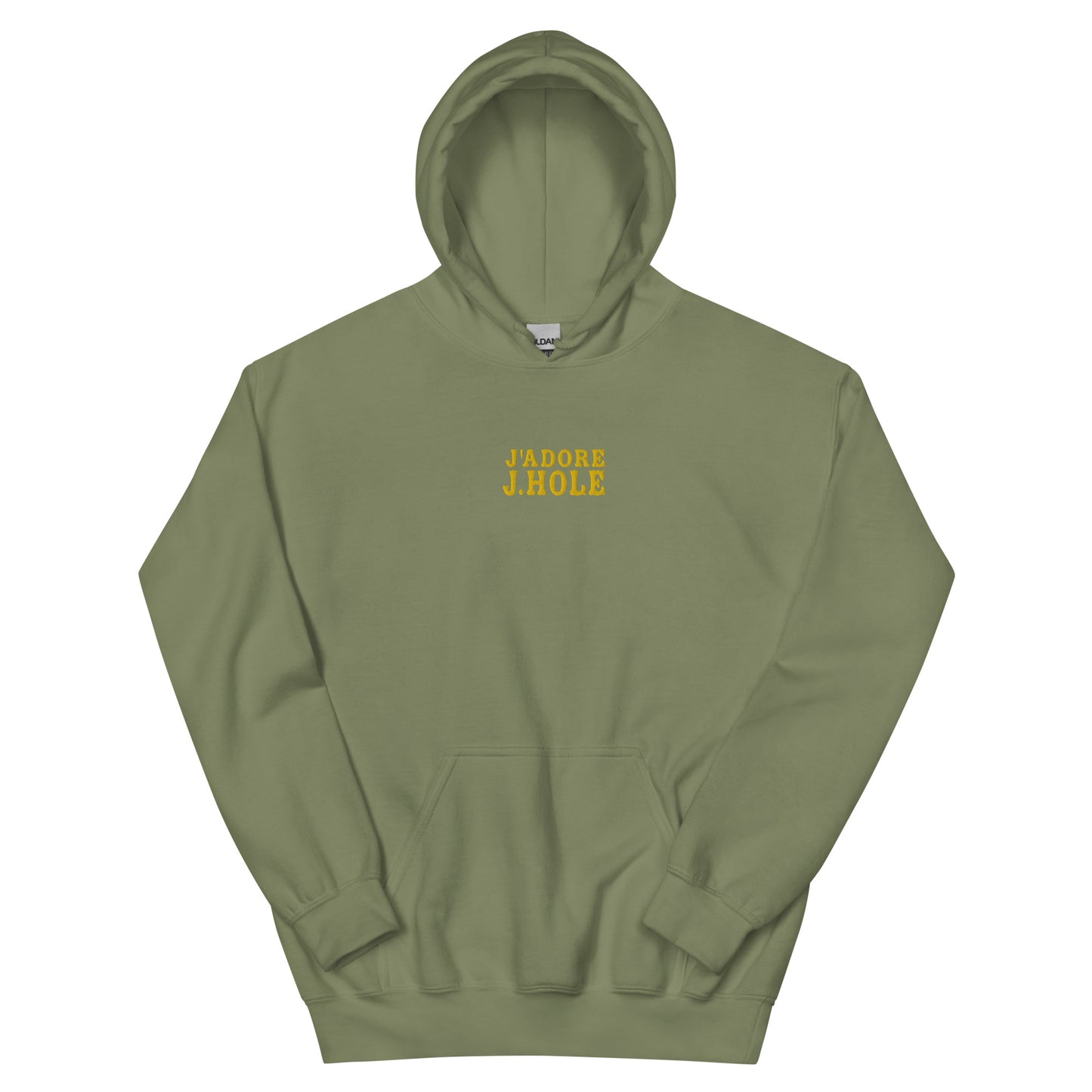 J'adore J.Hole Embroidered Unisex Hoodie