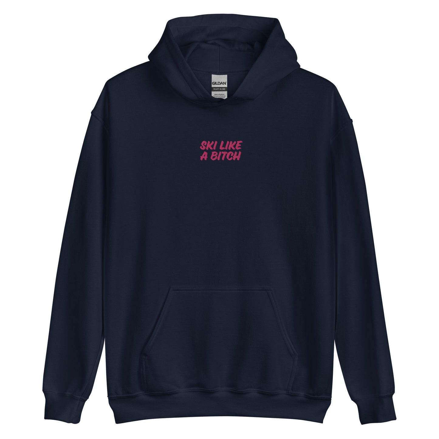 Ski Like a Bitch Embroidered Hoodie