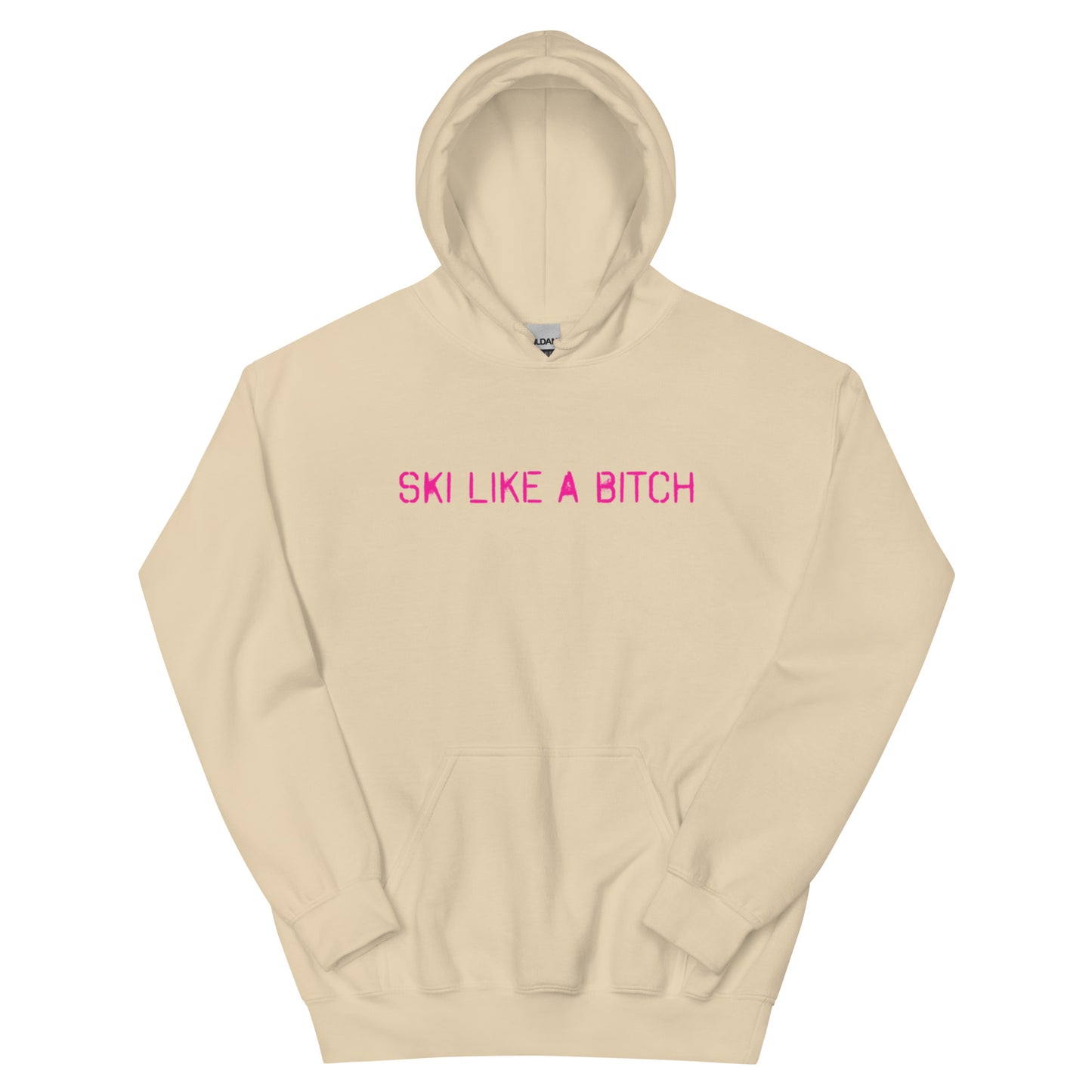 Ski Like A Bitch Hoodie