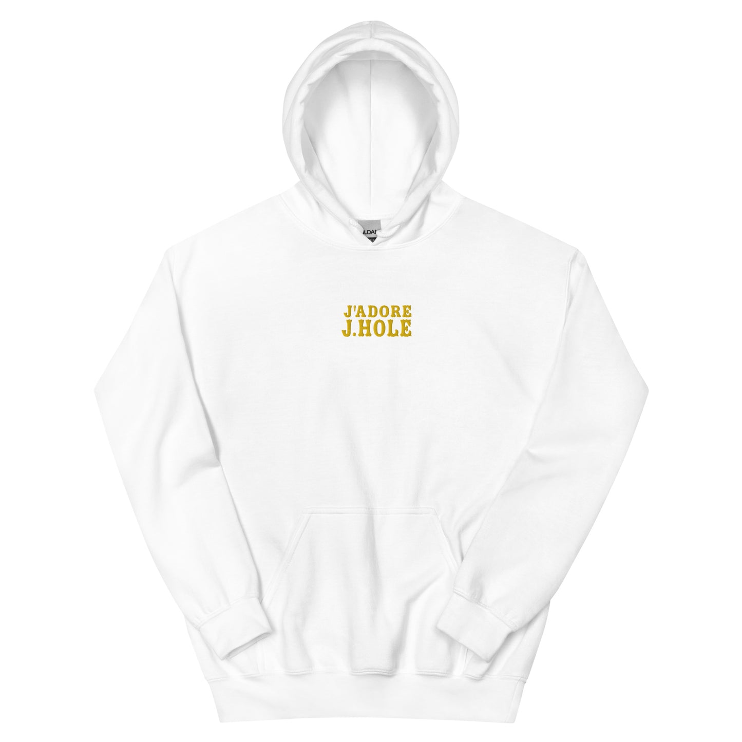 J'adore J.Hole Embroidered Unisex Hoodie