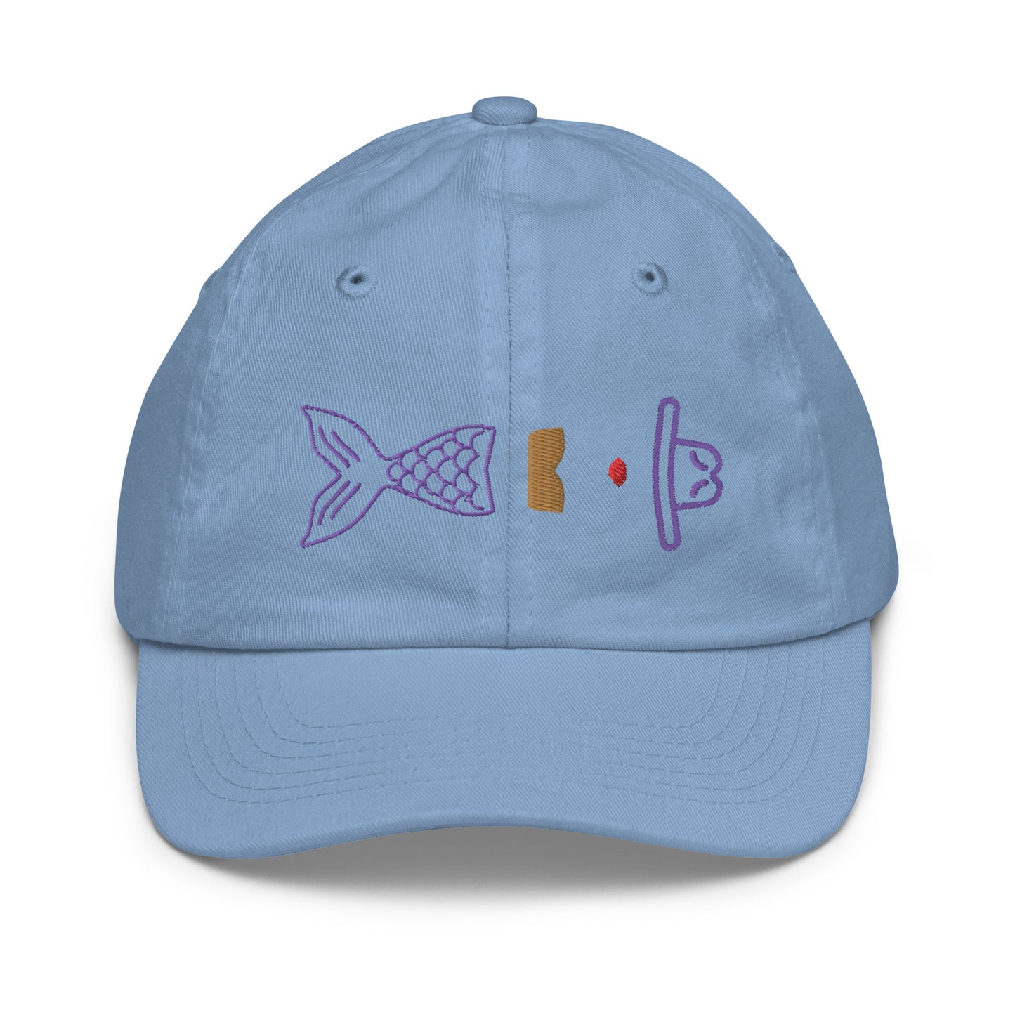 Cowgirl Mermaid Kids baseball cap