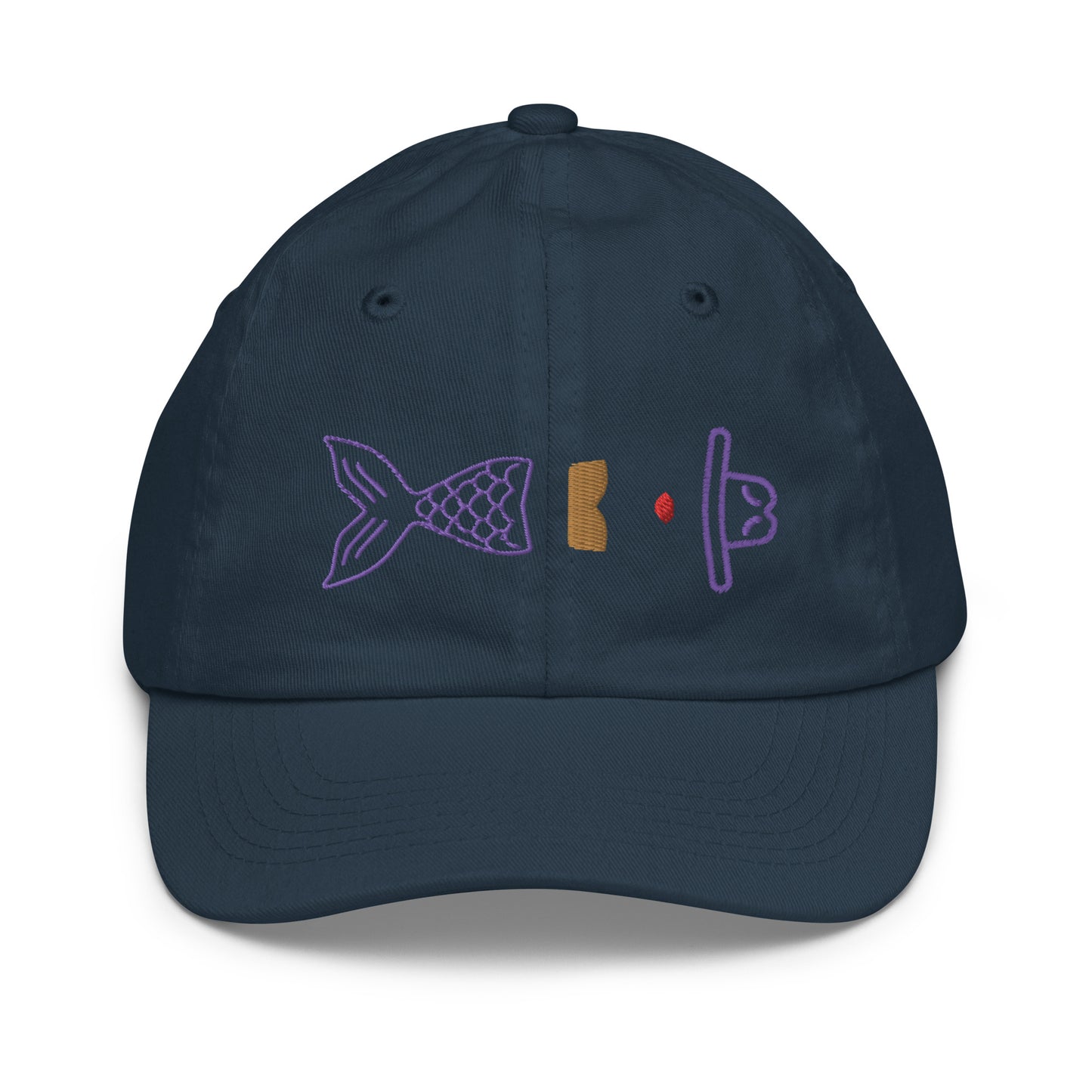 Cowgirl Mermaid Kids baseball cap