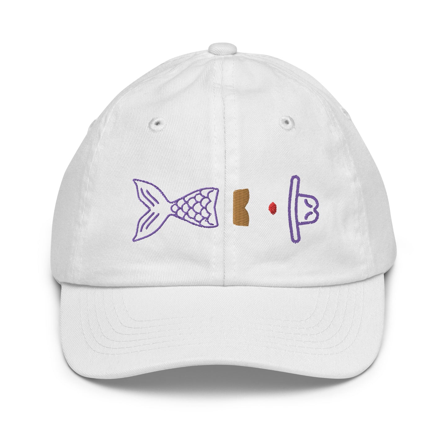 Cowgirl Mermaid Kids baseball cap