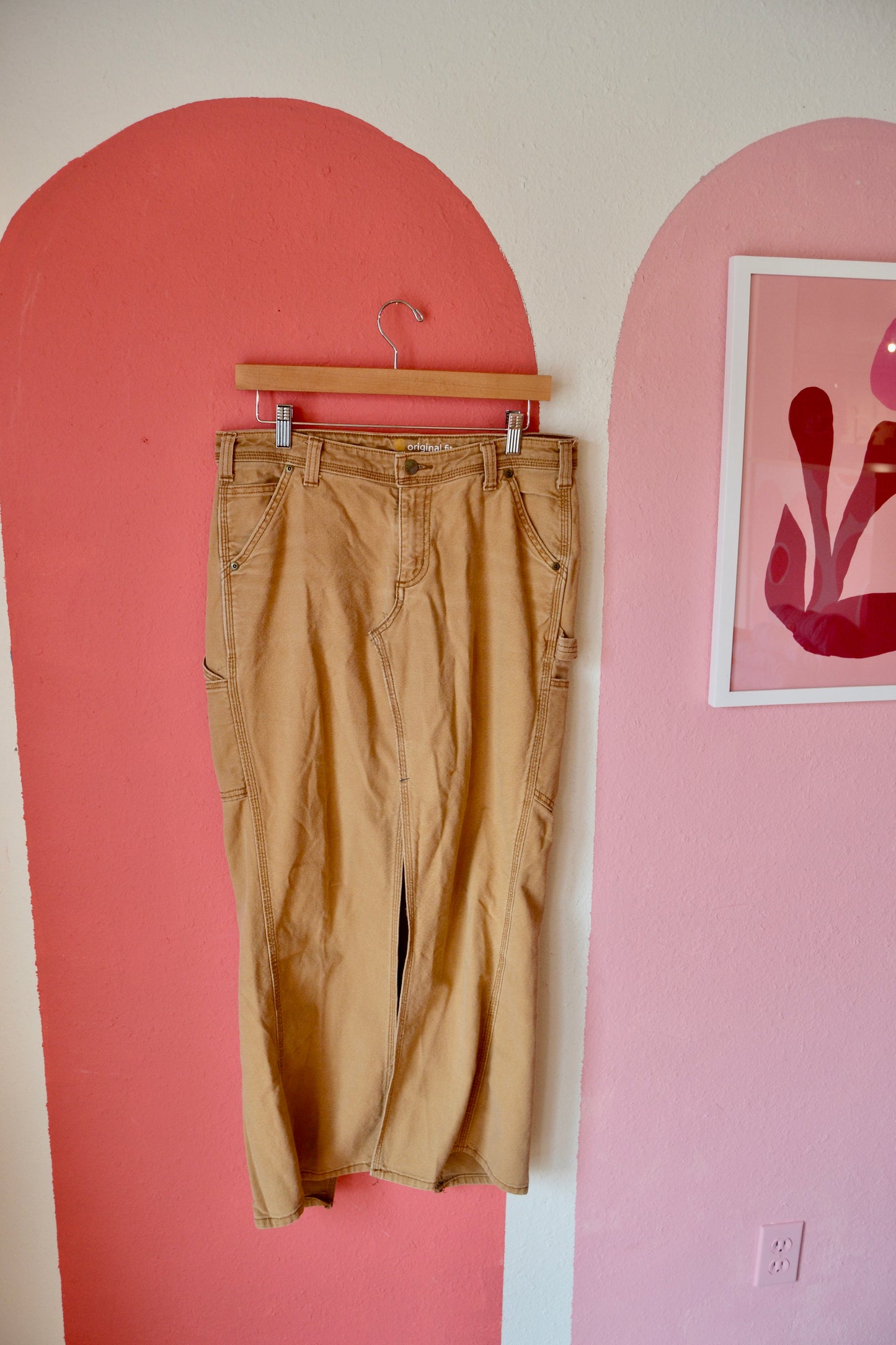 Workwear Maxi Skirt