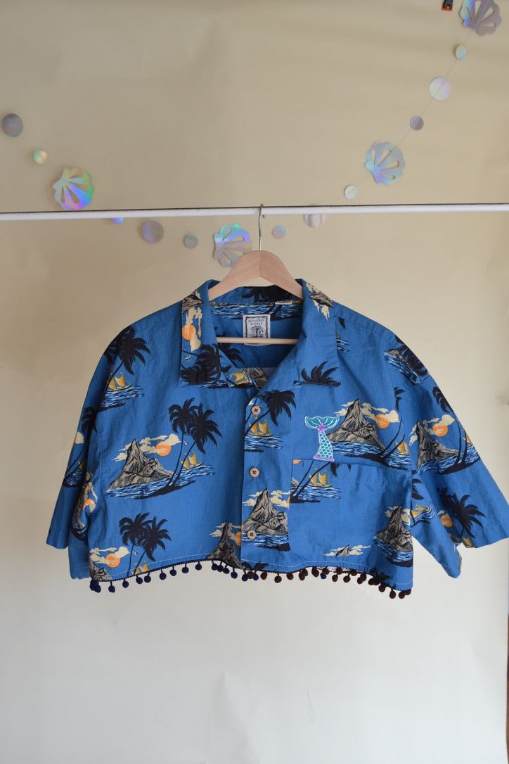 Vaca Print Short Shirt