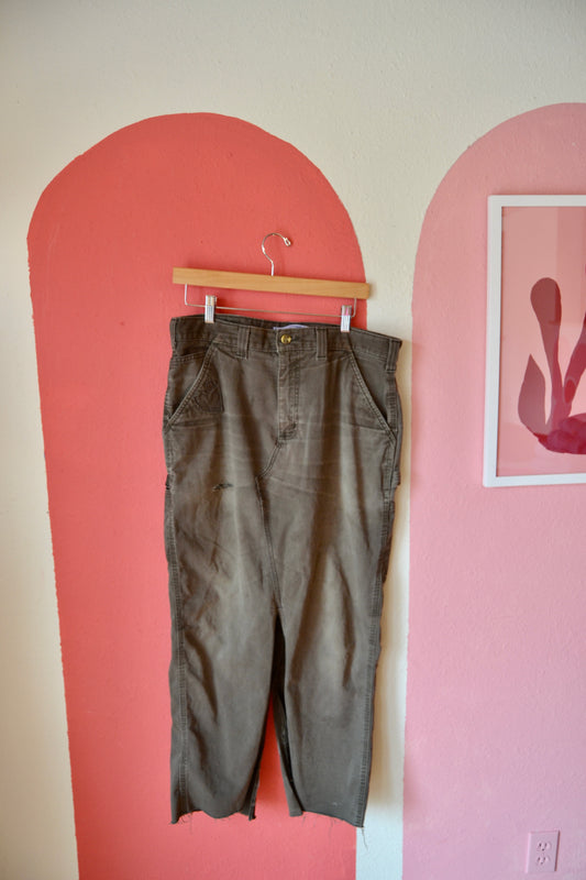 Workwear Maxi Skirt