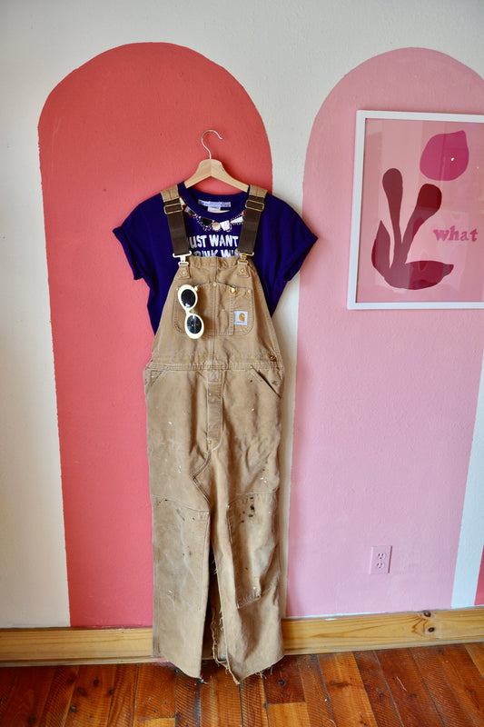 Workwear Overall Maxi Dress